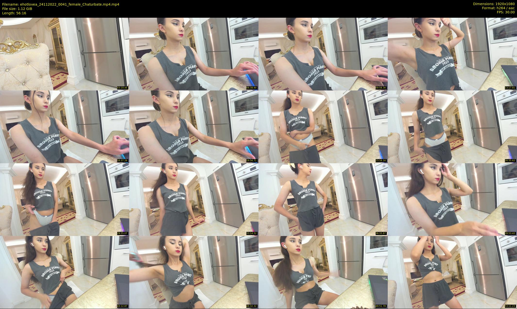 ehotlovea — 57 minute Chaturbate female cam show recording, 1080p, Nov 24, 2022