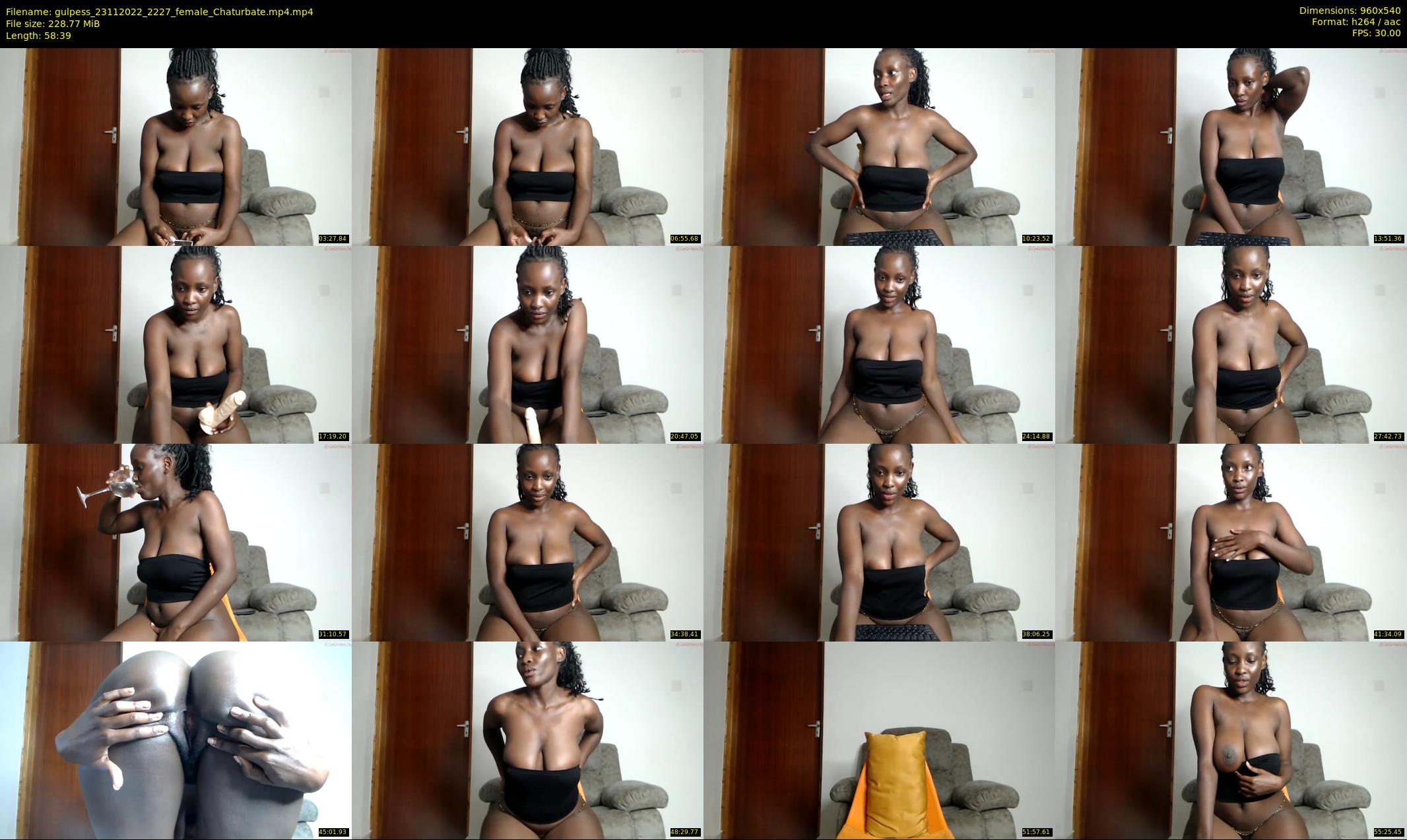 gulpess — 59 minute Chaturbate female cam show recording, 480p, Nov 23, 2022