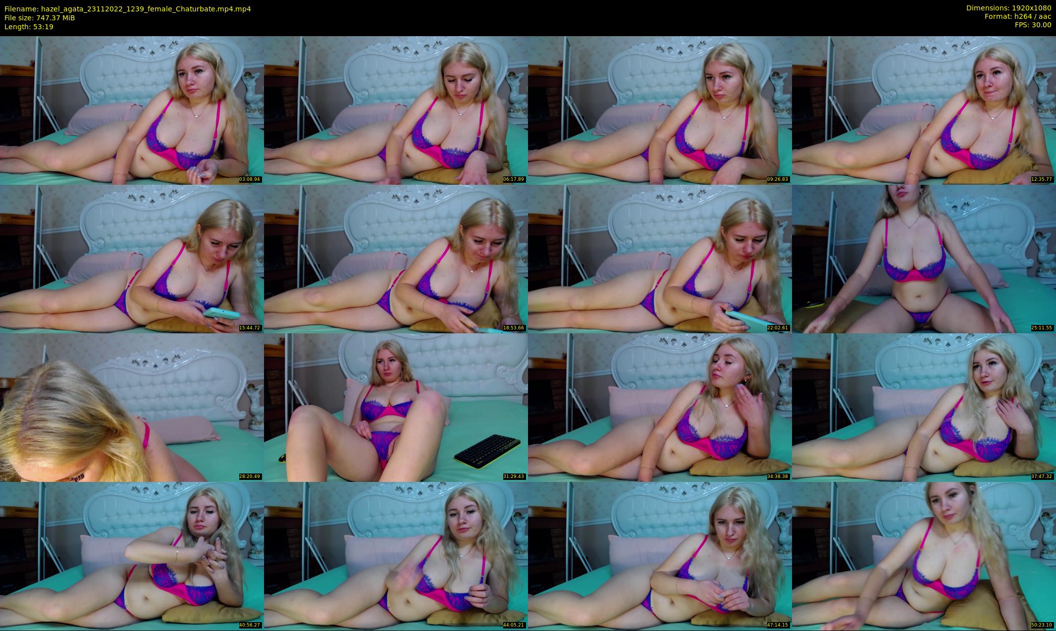 hazel_agata — 54 minute Chaturbate female cam show recording, 1080p, Nov 23, 2022