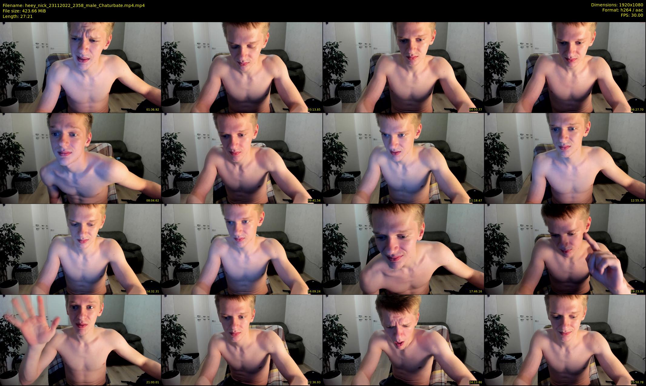 heey_nick — 28 minute Chaturbate male cam show recording, 1080p, Nov 23, 2022