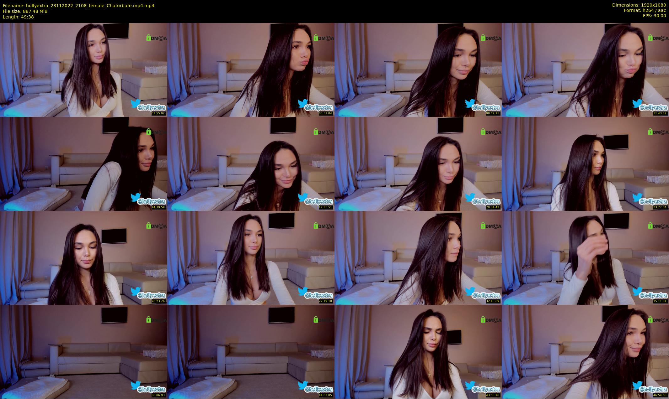 hollyextra — 50 minute Chaturbate female cam show recording, 1080p, Nov 23, 2022