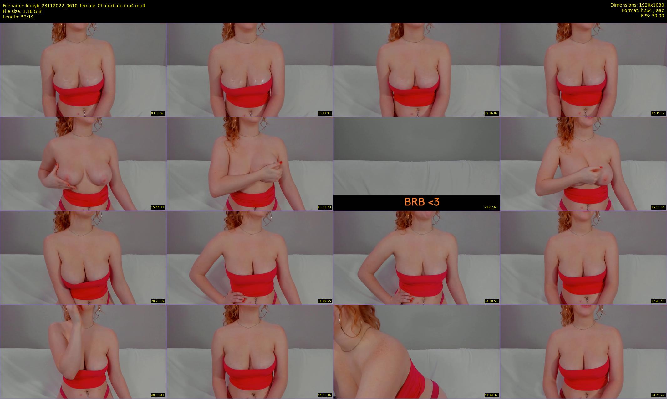 kbayb — 54 minute Chaturbate female cam show recording, 1080p, Nov 23, 2022