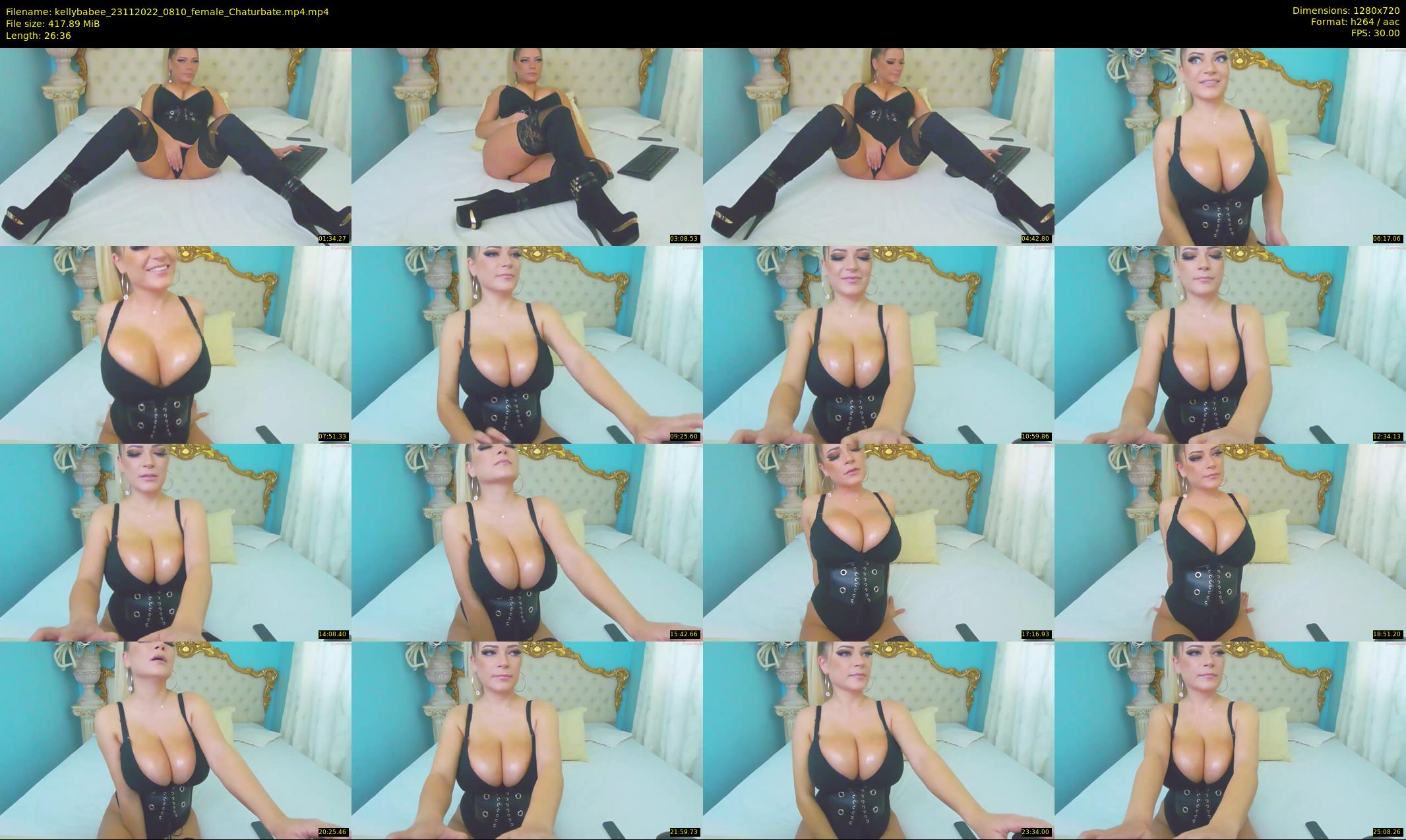 kellybabee — 27 minute Chaturbate female cam show recording, 720p, Nov 23, 2022