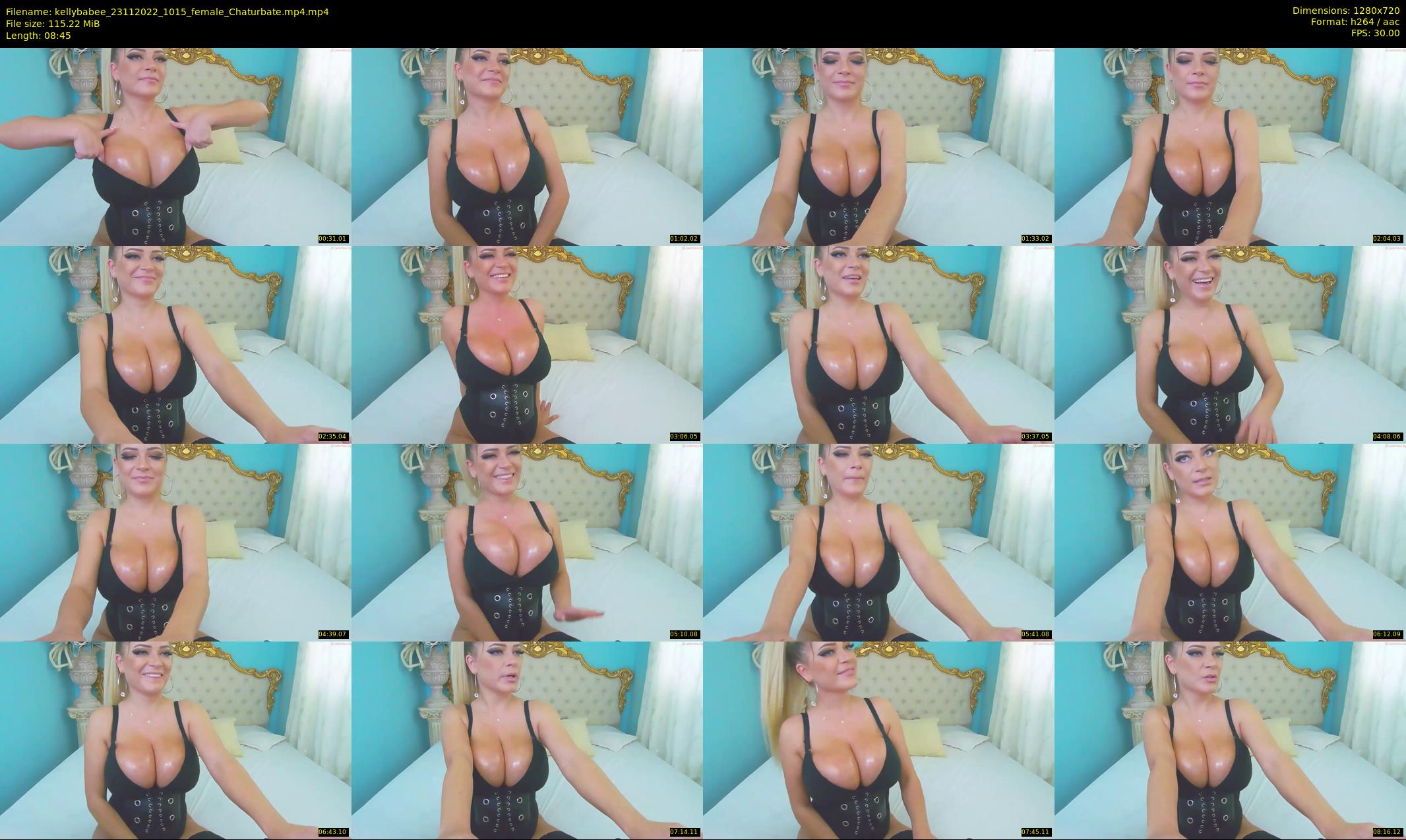 kellybabee — 9 minute Chaturbate female cam show recording, 720p, Nov 23, 2022