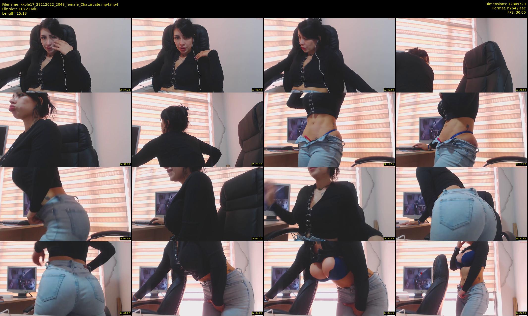 kkole17 — 16 minute Chaturbate female cam show recording, 720p, Nov 23, 2022