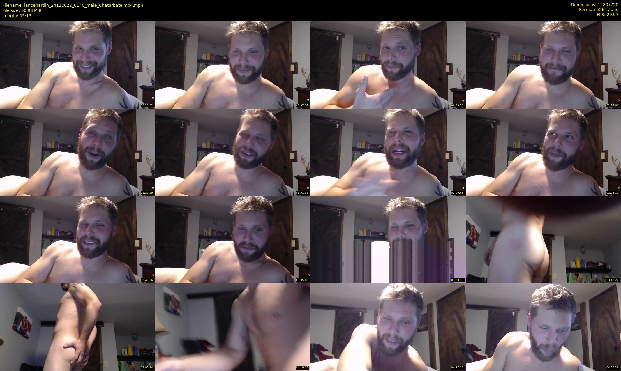 lancehardin — 6 minute Chaturbate male cam show recording, 720p, Nov 24, 2022