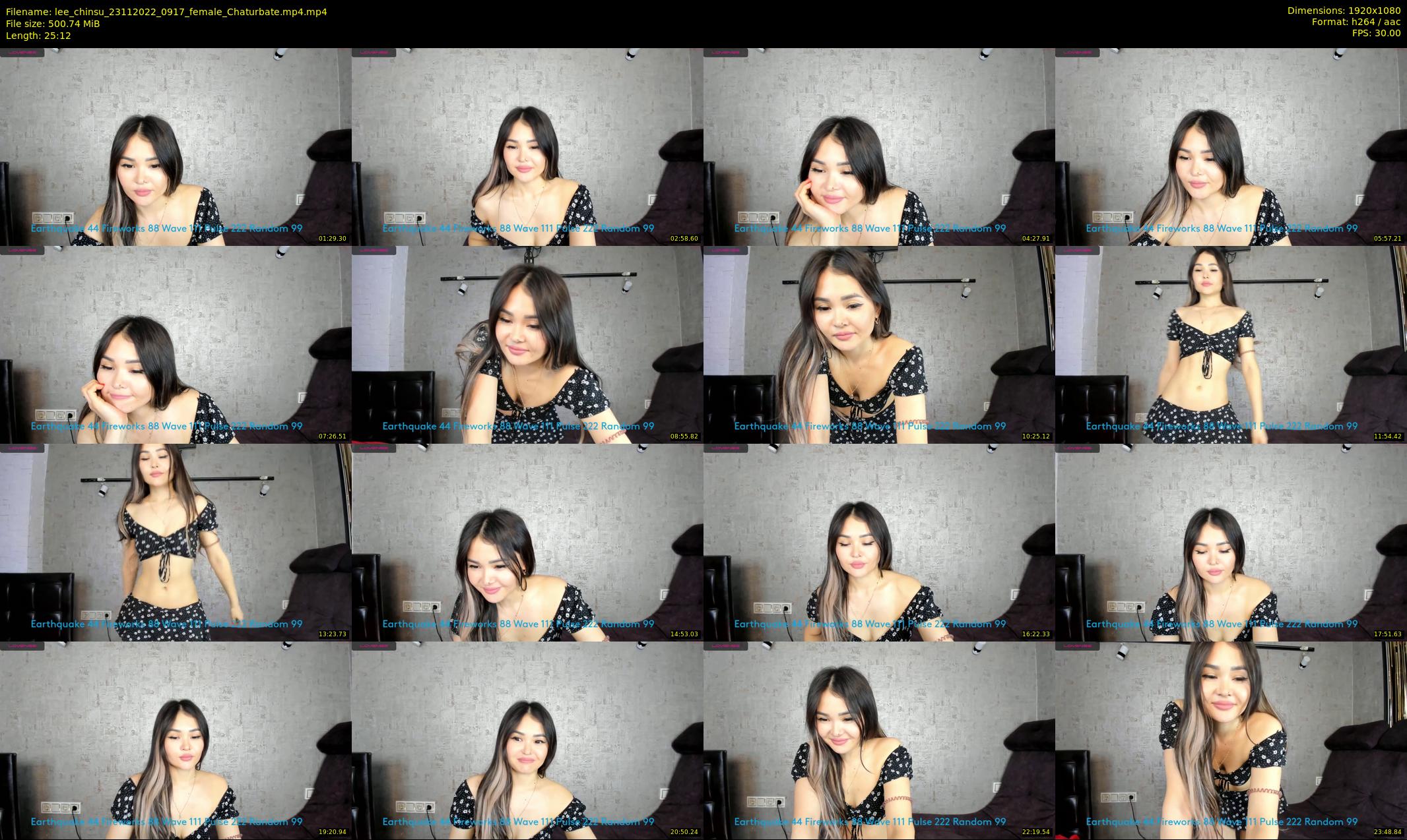 lee_chinsu — 26 minute Chaturbate female cam show recording, 1080p, Nov 23, 2022