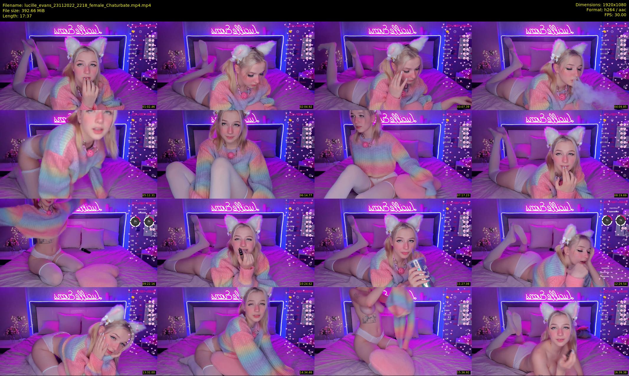 lucille_evans — 18 minute Chaturbate female cam show recording, 1080p, Nov 23, 2022