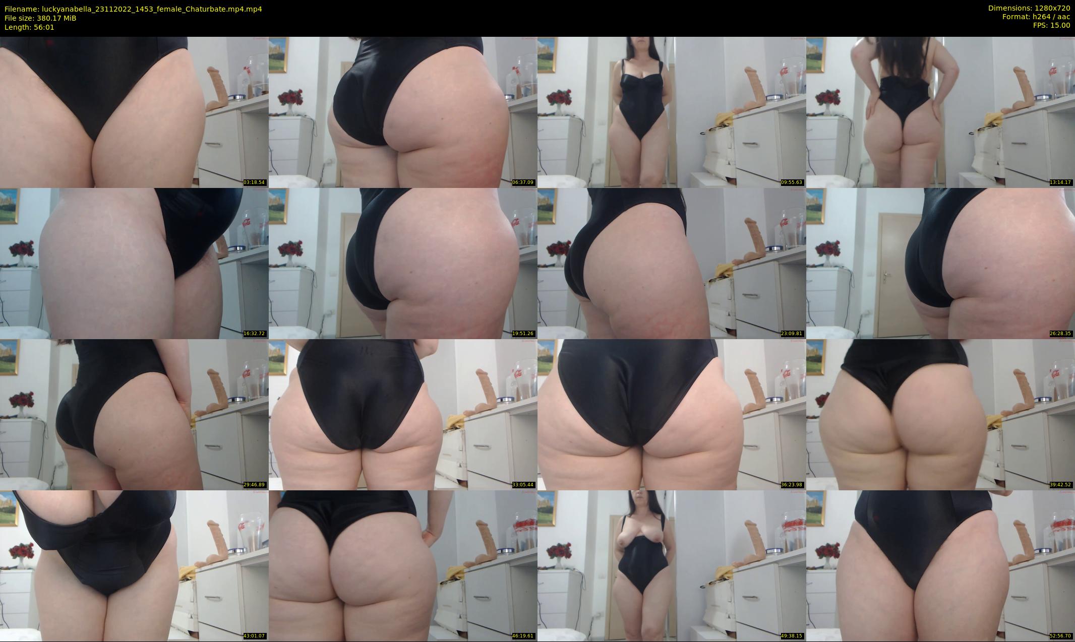 luckyanabella — 57 minute Chaturbate female cam show recording, 720p, Nov 23, 2022