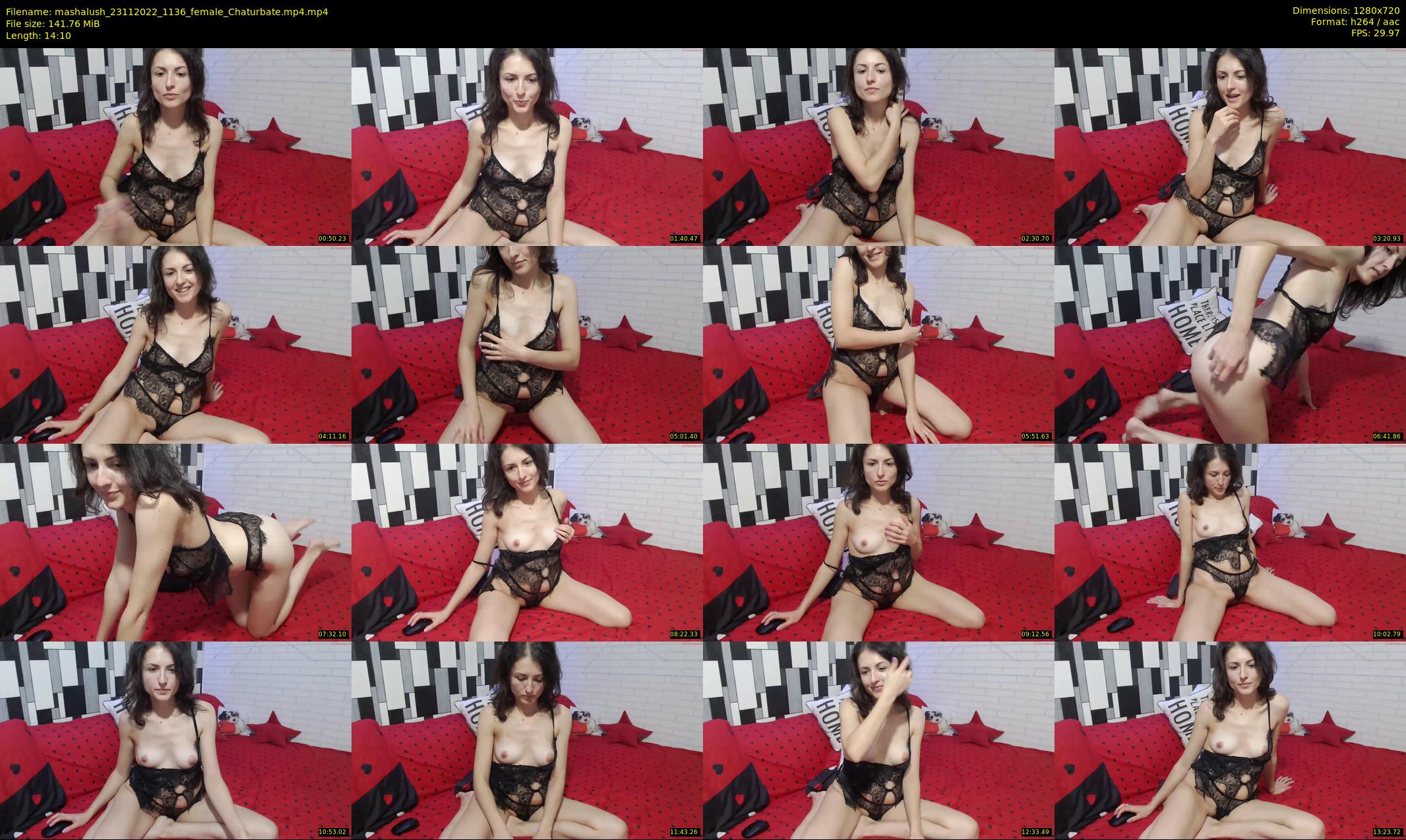 mashalush — 15 minute Chaturbate female cam show recording, 720p, Nov 23, 2022