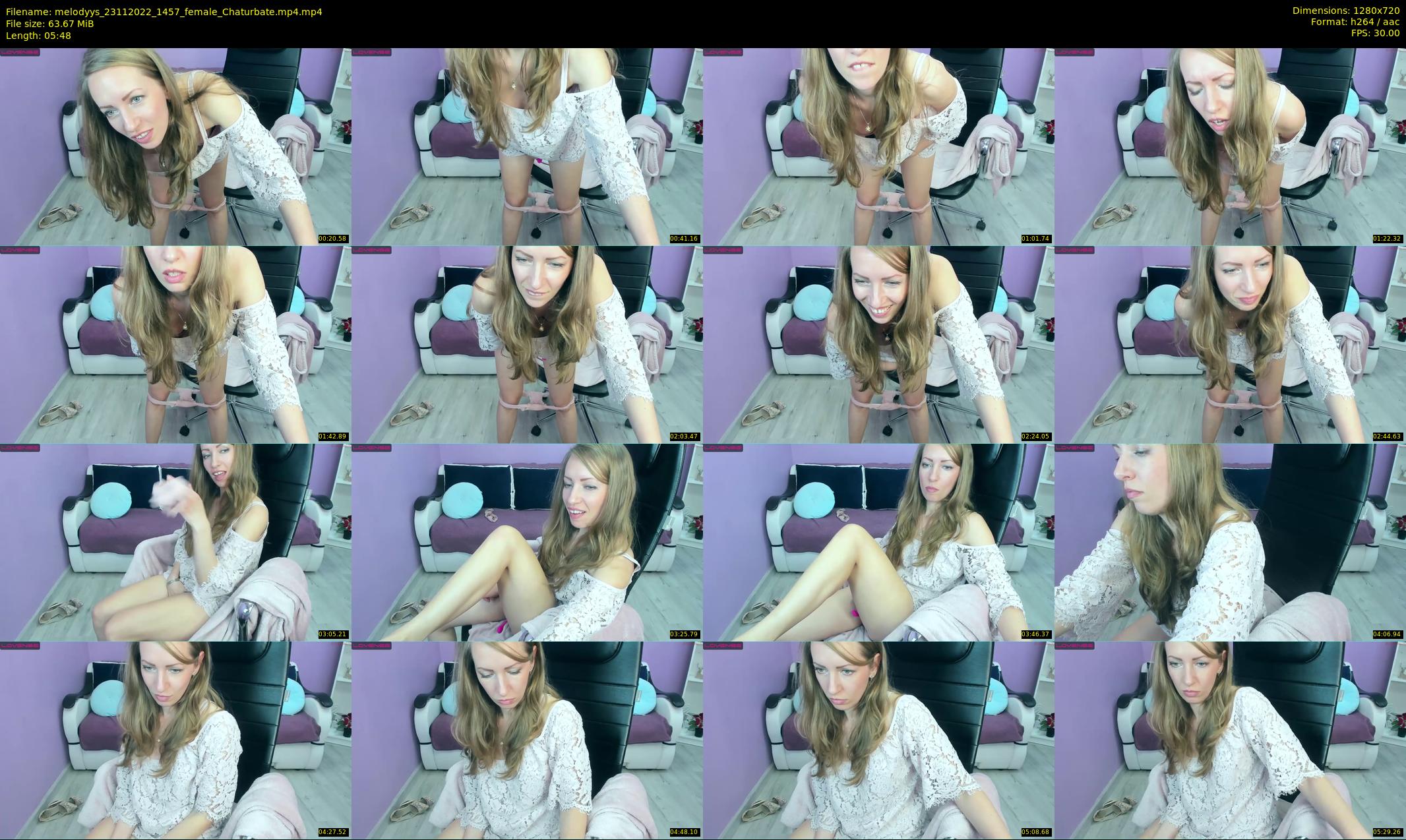 melodyys — 6 minute Chaturbate female cam show recording, 720p, Nov 23, 2022