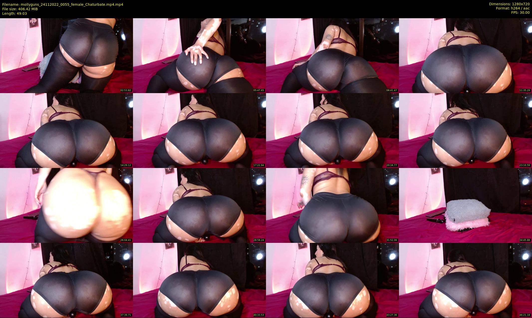 mollyguns — 50 minute Chaturbate female cam show recording, 720p, Nov 24, 2022