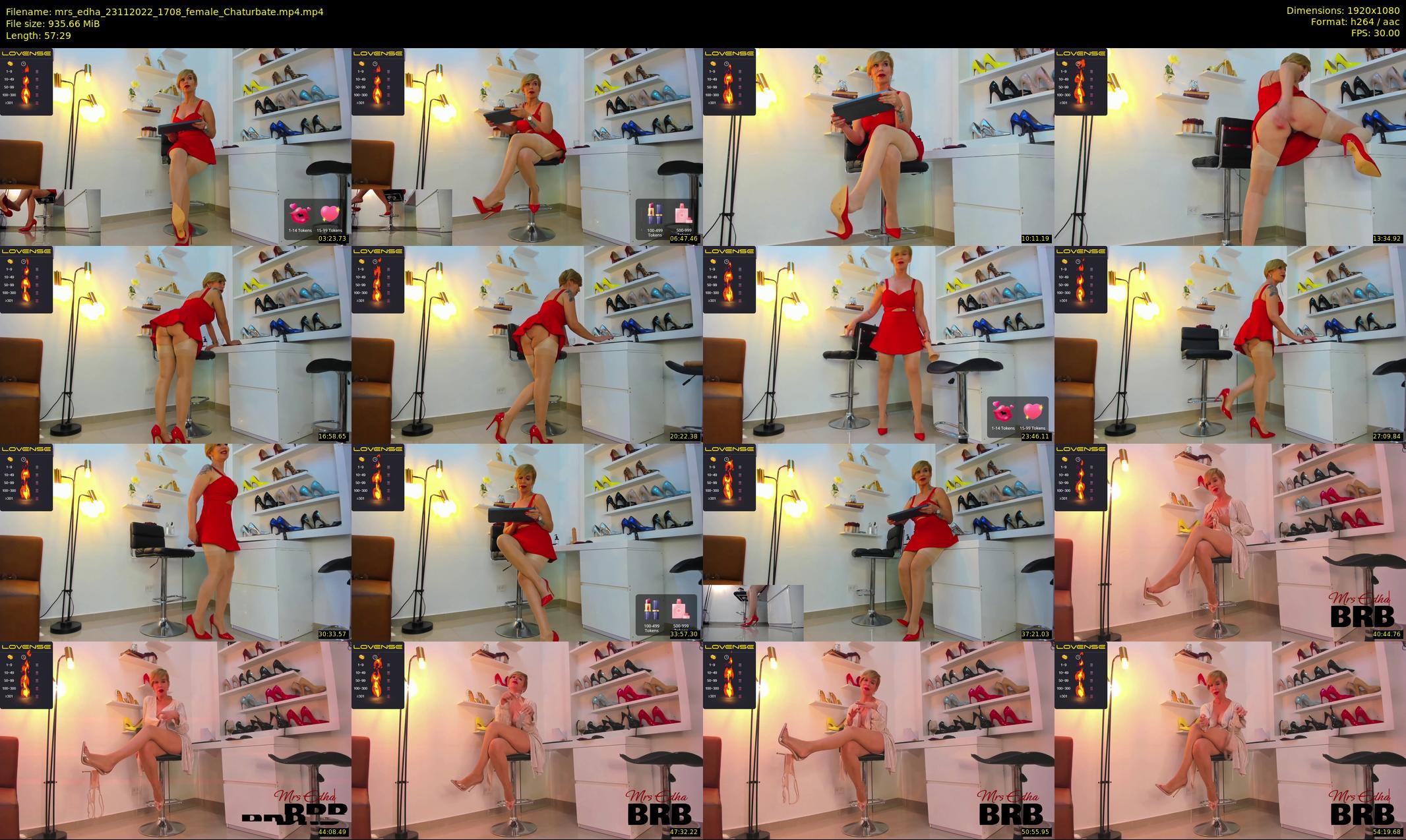 mrs_edha — 58 minute Chaturbate female cam show recording, 1080p, Nov 23, 2022