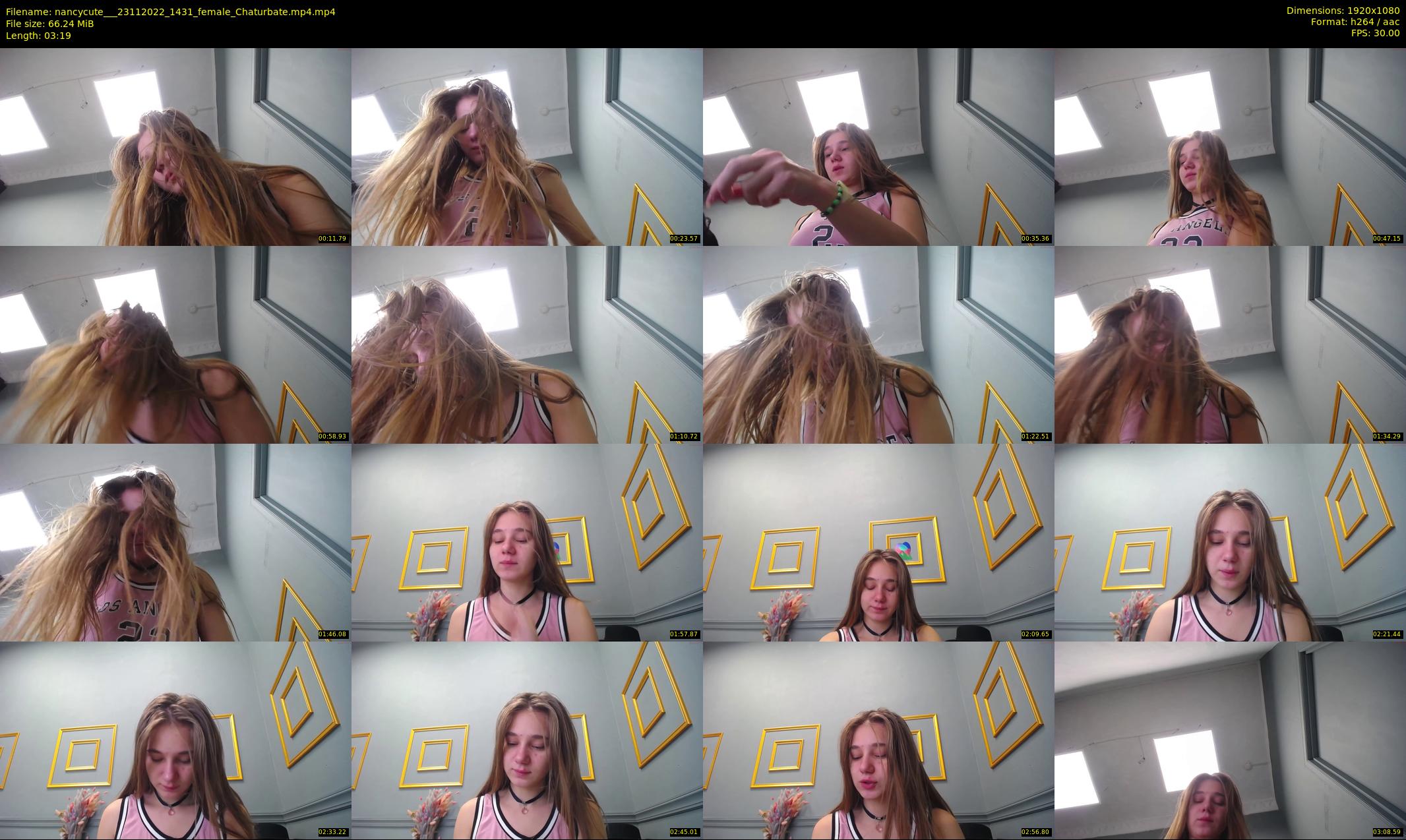 nancycute__ — 4 minute Chaturbate female cam show recording, 1080p, Nov 23, 2022