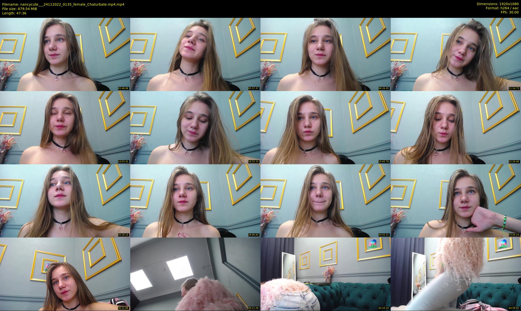 nancycute__ — 48 minute Chaturbate female cam show recording, 1080p, Nov 24, 2022