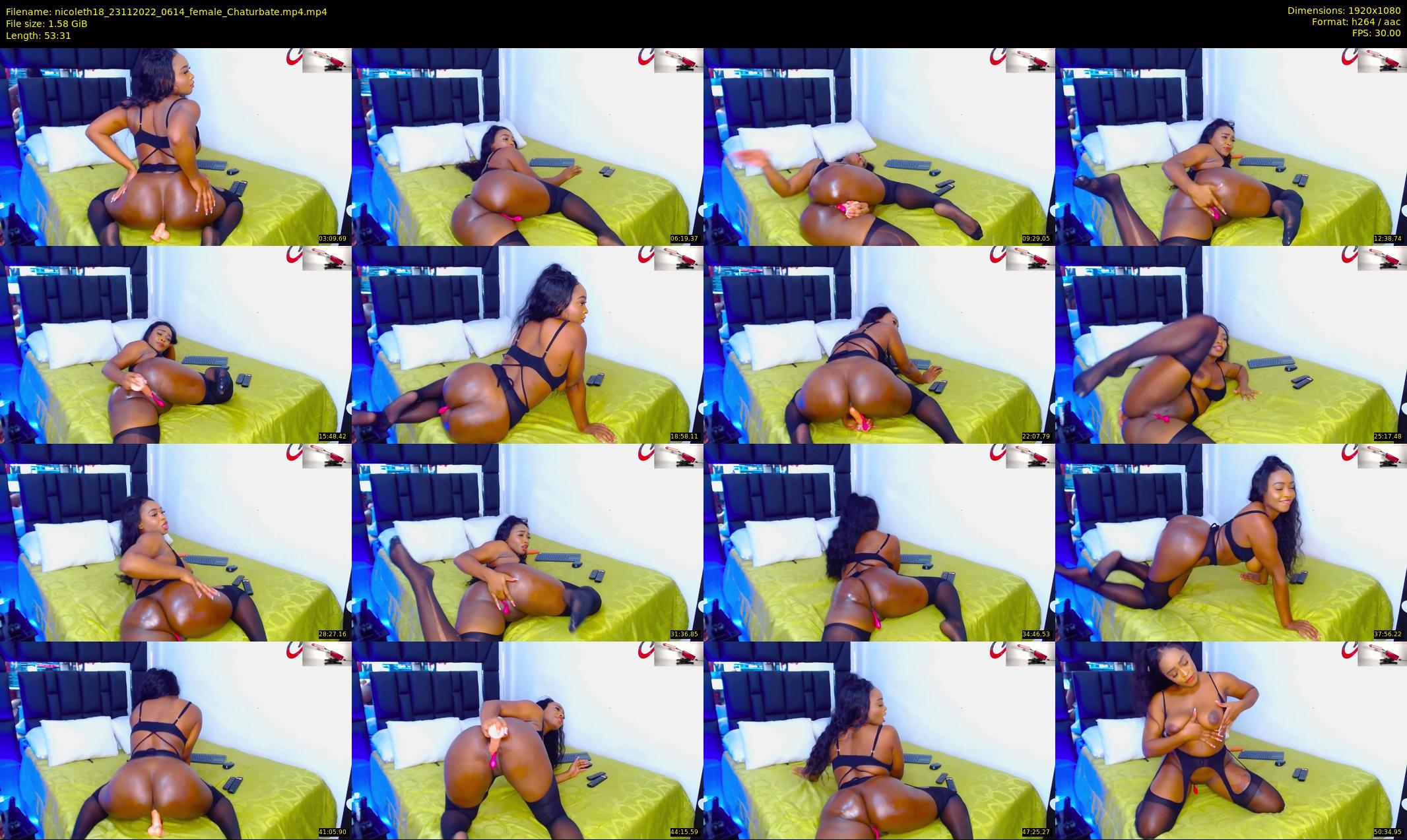 nicoleth18 — 54 minute Chaturbate female cam show recording, 1080p, Nov 23, 2022