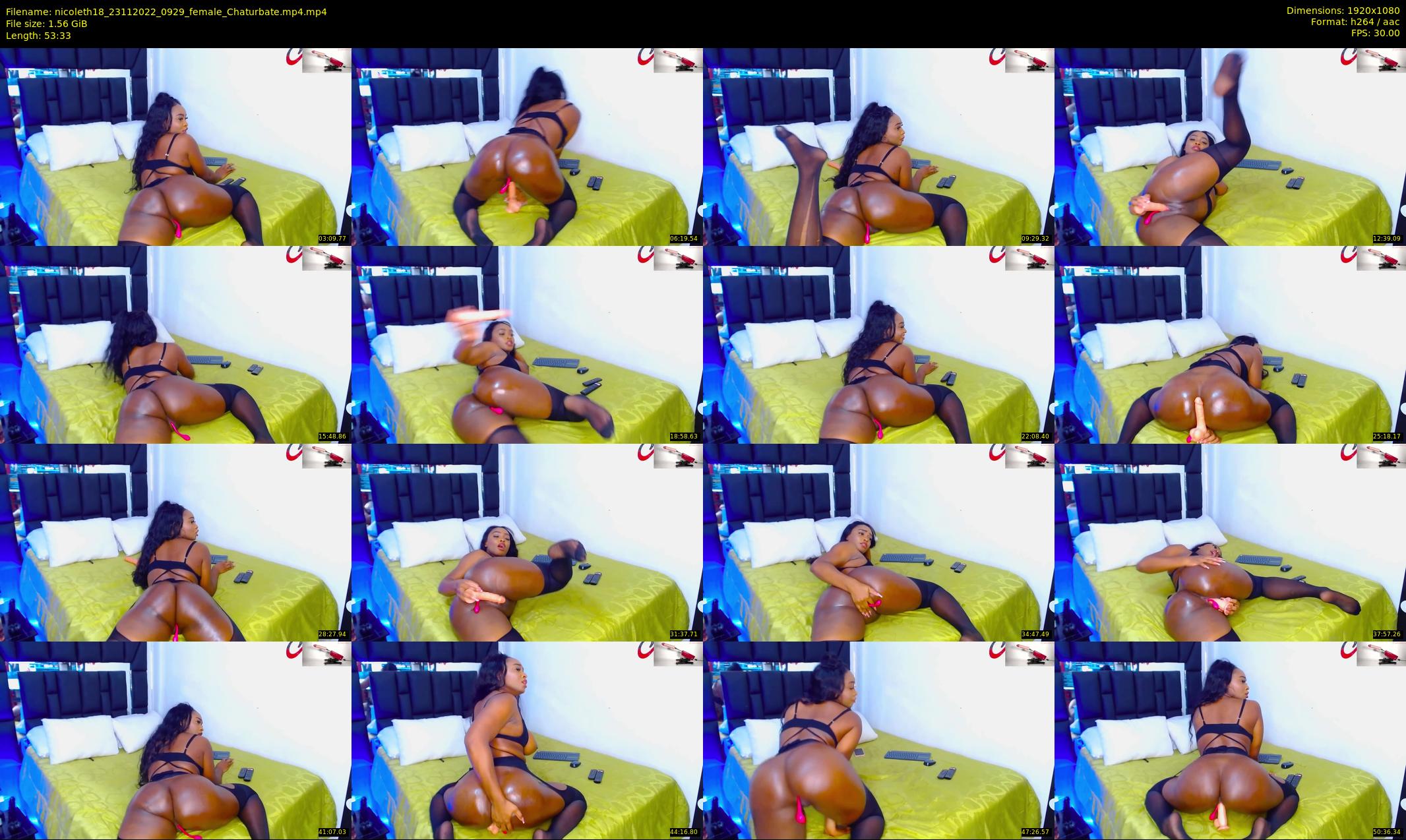 nicoleth18 — 54 minute Chaturbate female cam show recording, 1080p, Nov 23, 2022