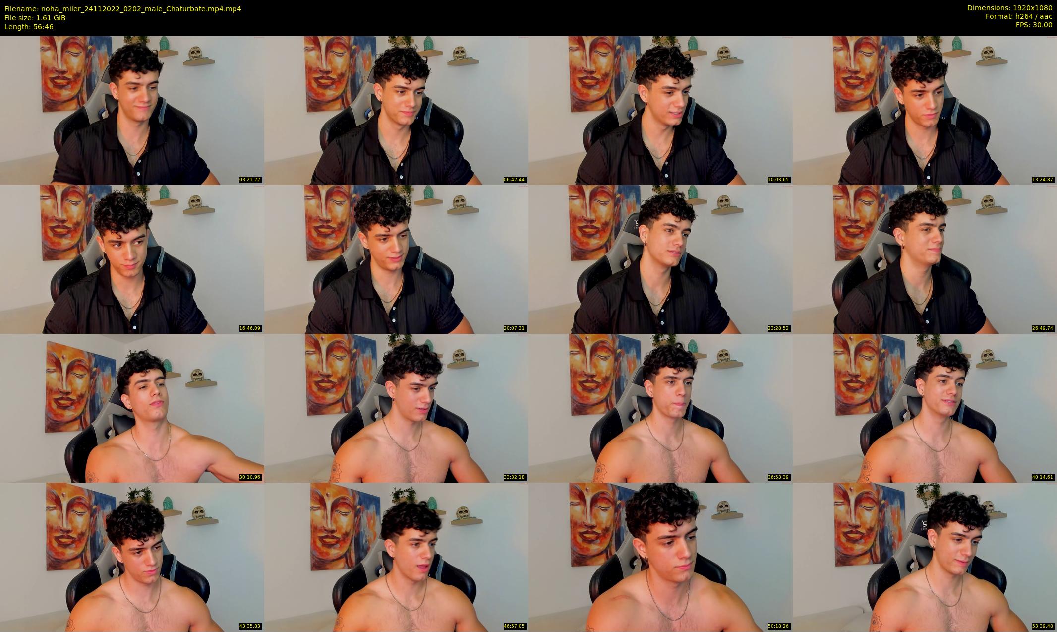 noha_miler — 57 minute Chaturbate male cam show recording, 1080p, Nov 24, 2022