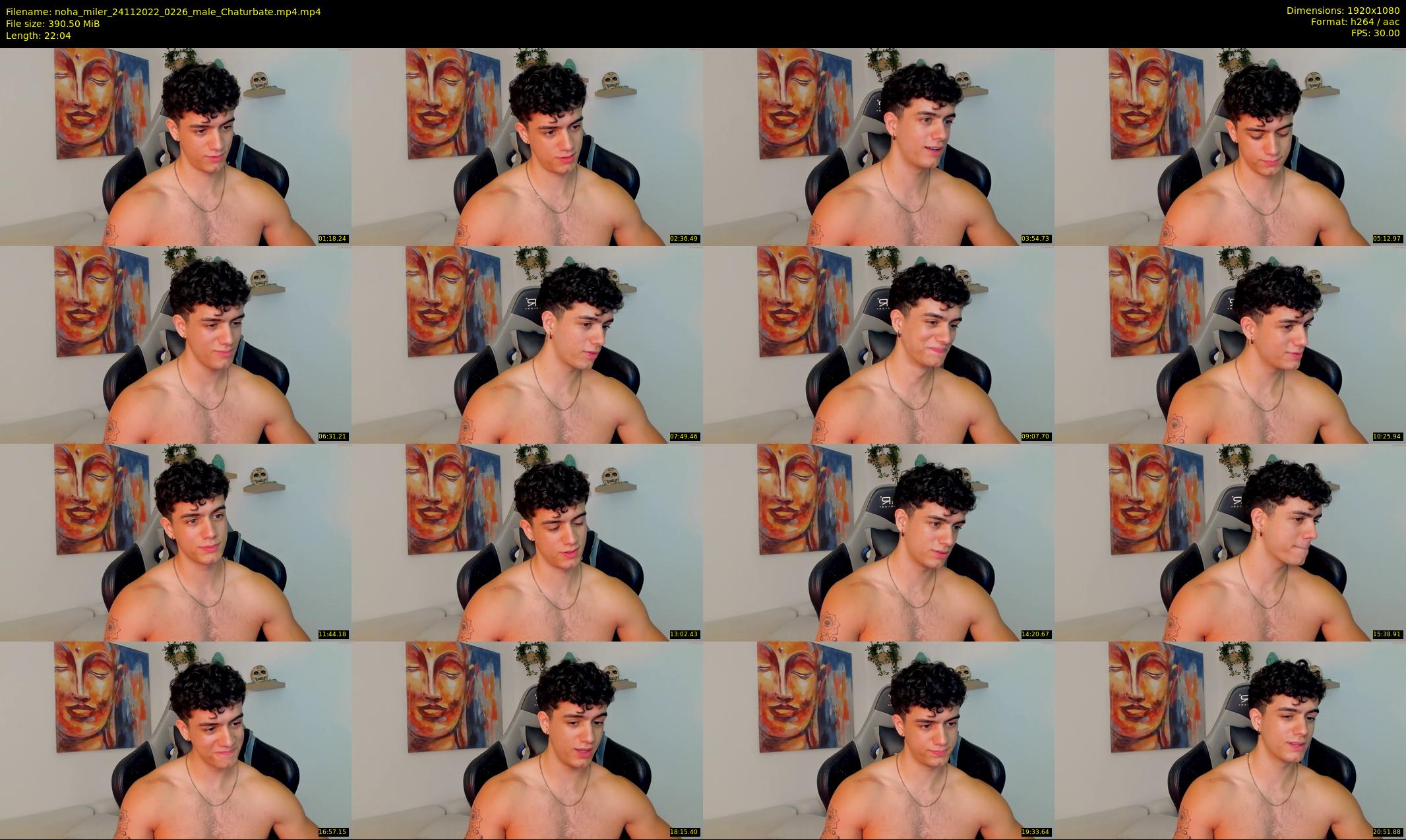 noha_miler — 23 minute Chaturbate male cam show recording, 1080p, Nov 24, 2022