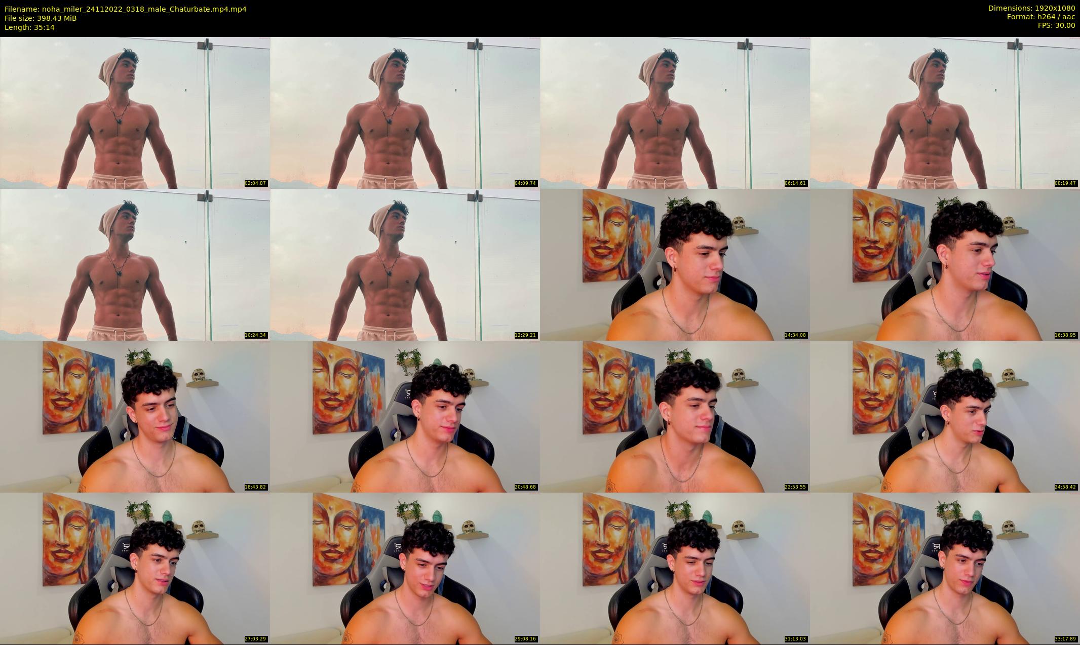 noha_miler — 36 minute Chaturbate male cam show recording, 1080p, Nov 24, 2022