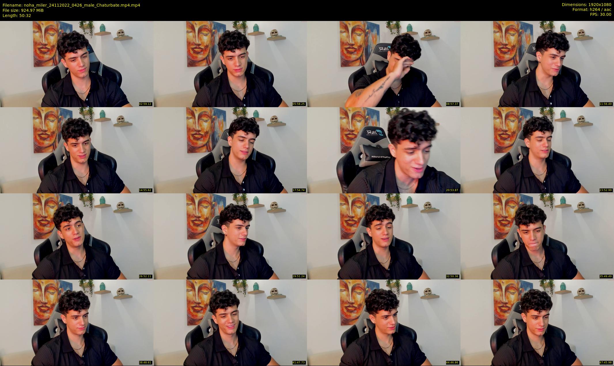 noha_miler — 51 minute Chaturbate male cam show recording, 1080p, Nov 24, 2022
