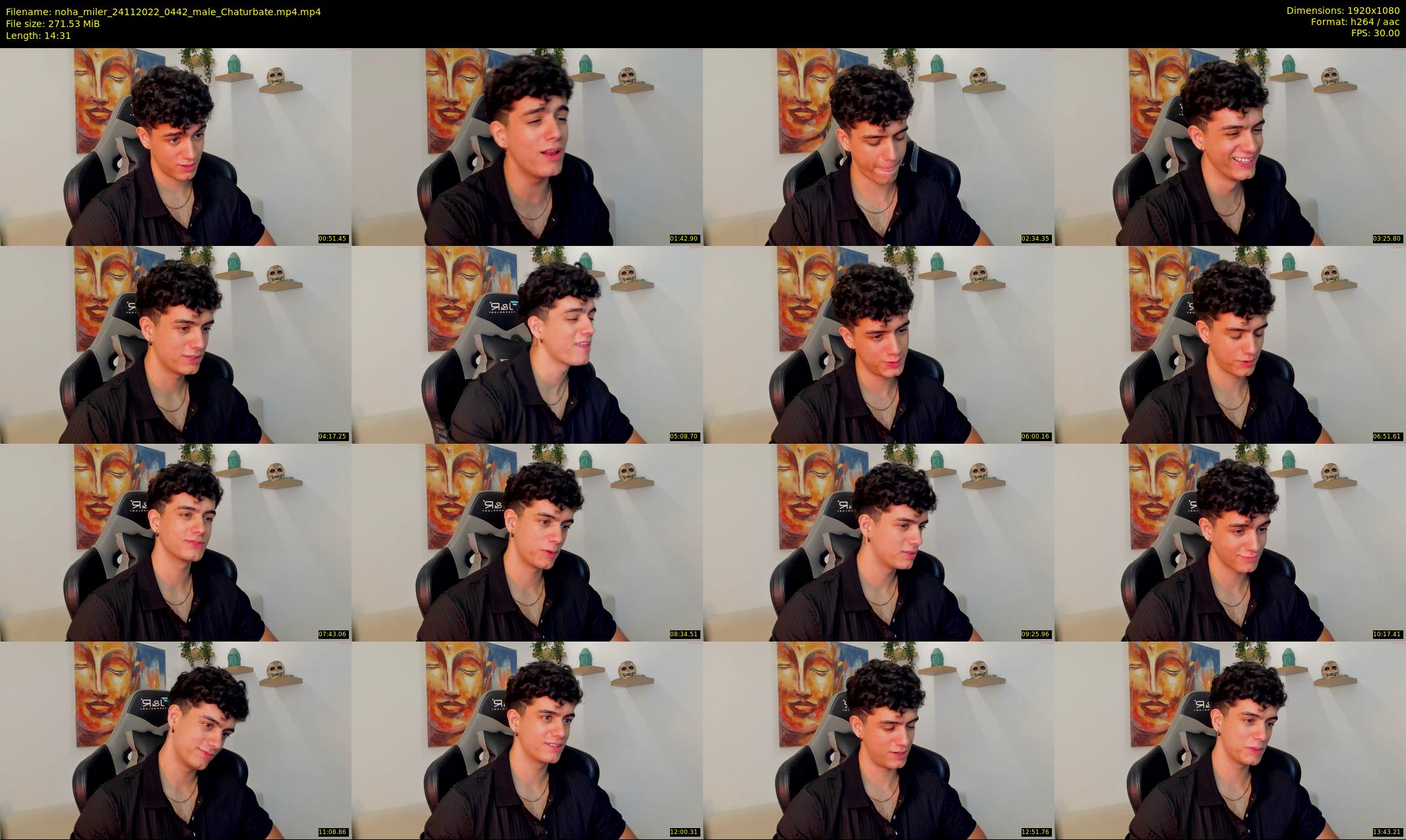 noha_miler — 15 minute Chaturbate male cam show recording, 1080p, Nov 24, 2022
