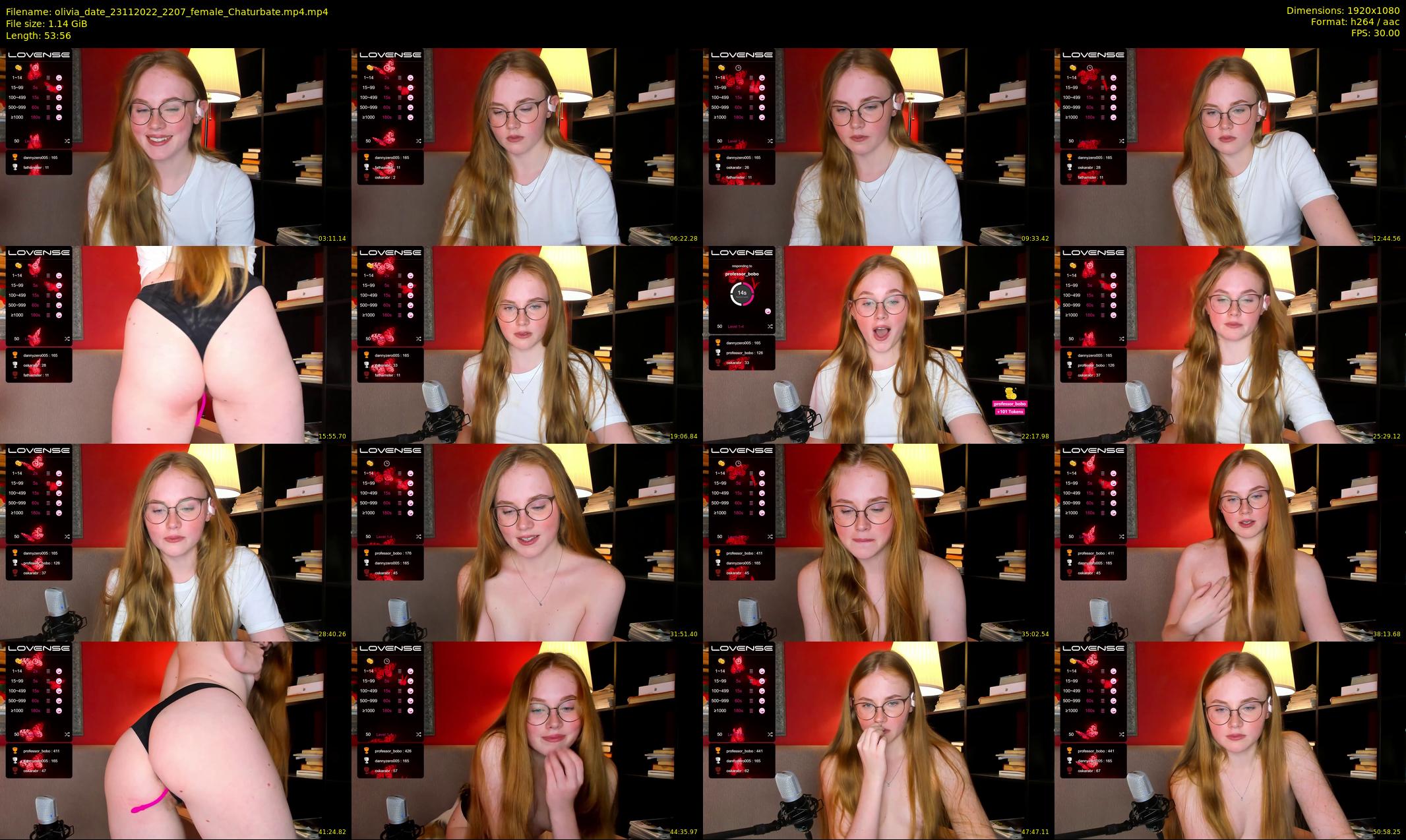 olivia_date — 54 minute Chaturbate female cam show recording, 1080p, Nov 23, 2022