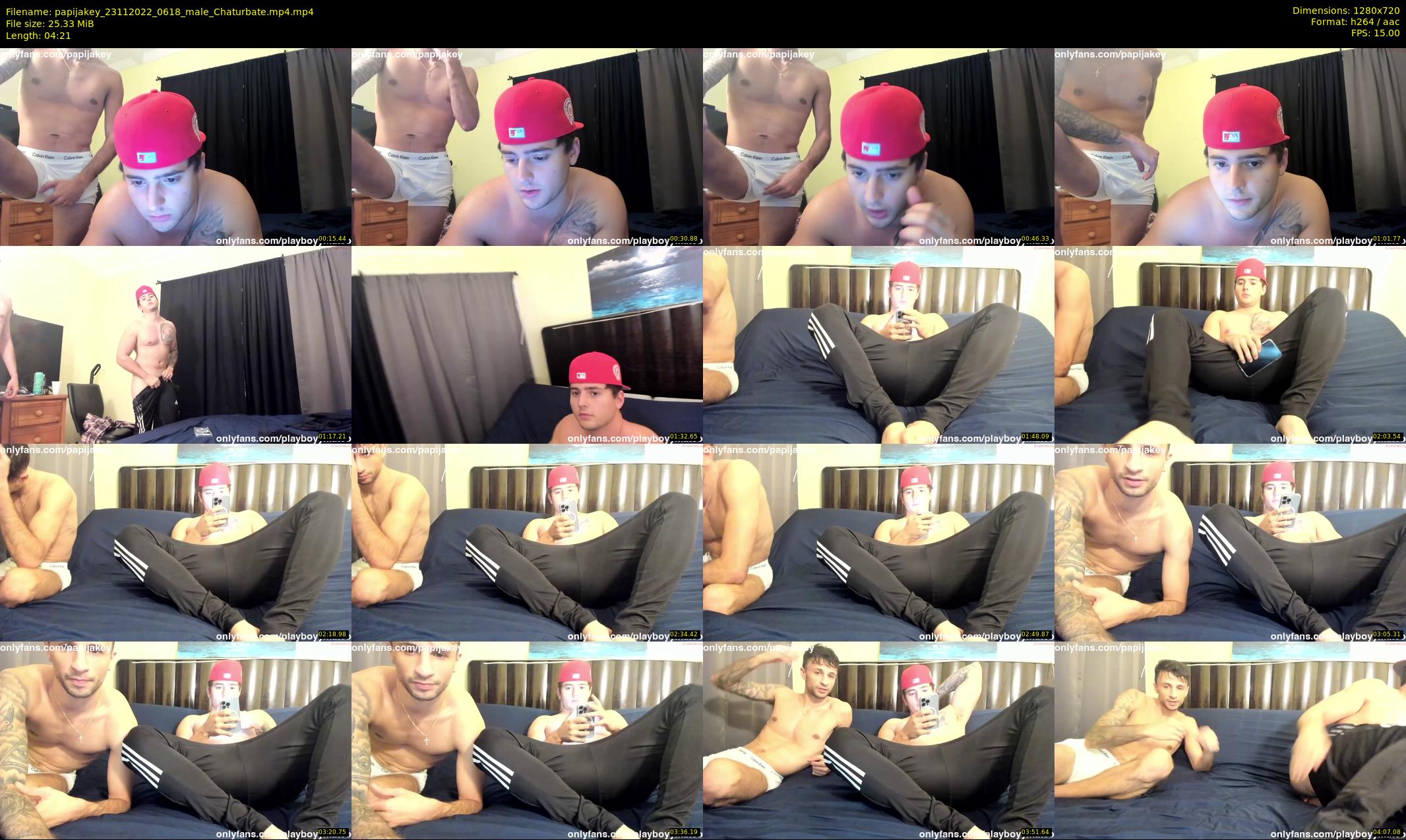 papijakey — 5 minute Chaturbate male cam show recording, 720p, Nov 23, 2022