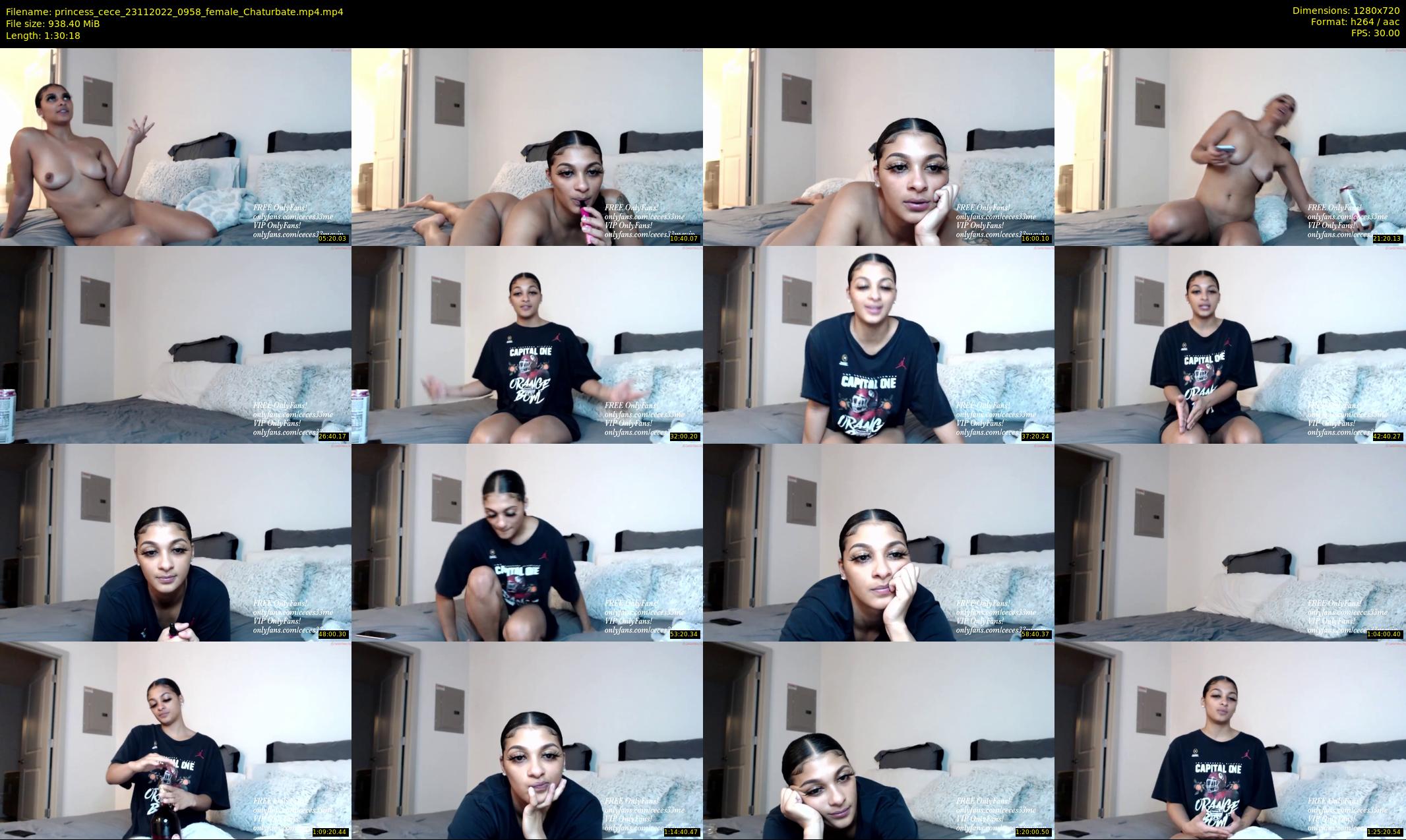 princess_cece — 91 minute Chaturbate female cam show recording, 720p, Nov 23, 2022