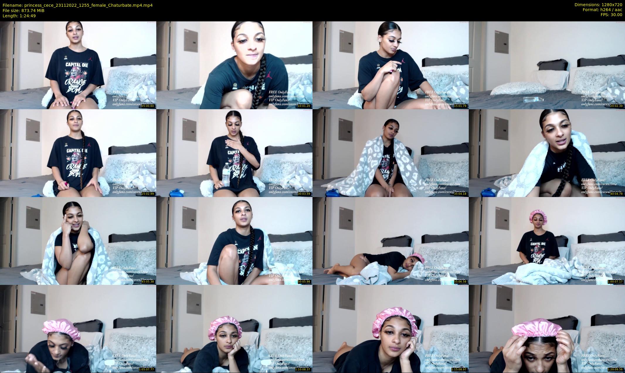 princess_cece — 85 minute Chaturbate female cam show recording, 720p, Nov 23, 2022