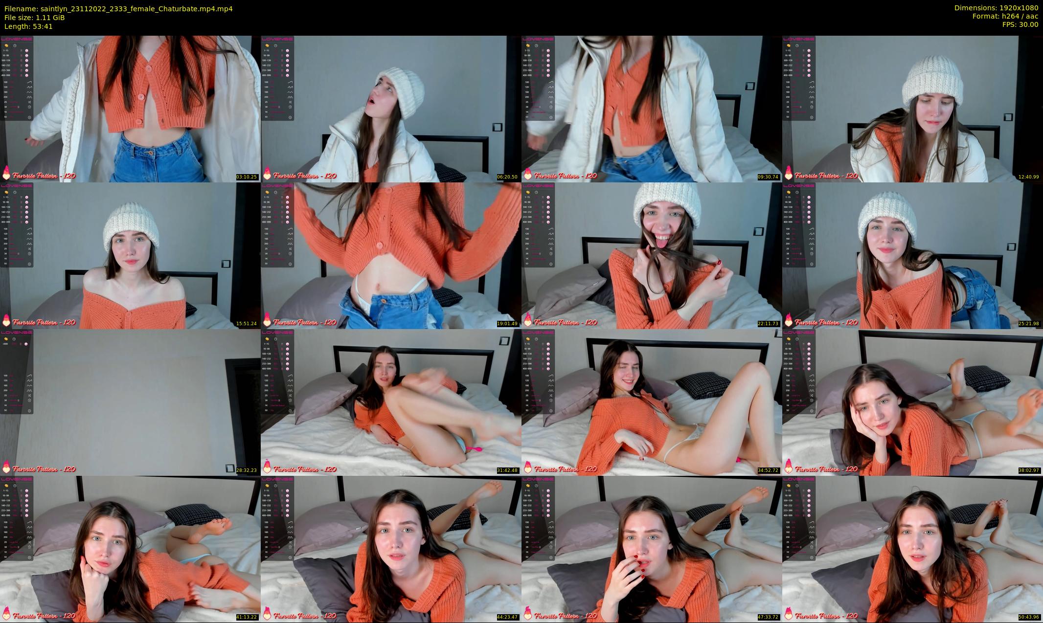 saintlyn — 54 minute Chaturbate female cam show recording, 1080p, Nov 23, 2022