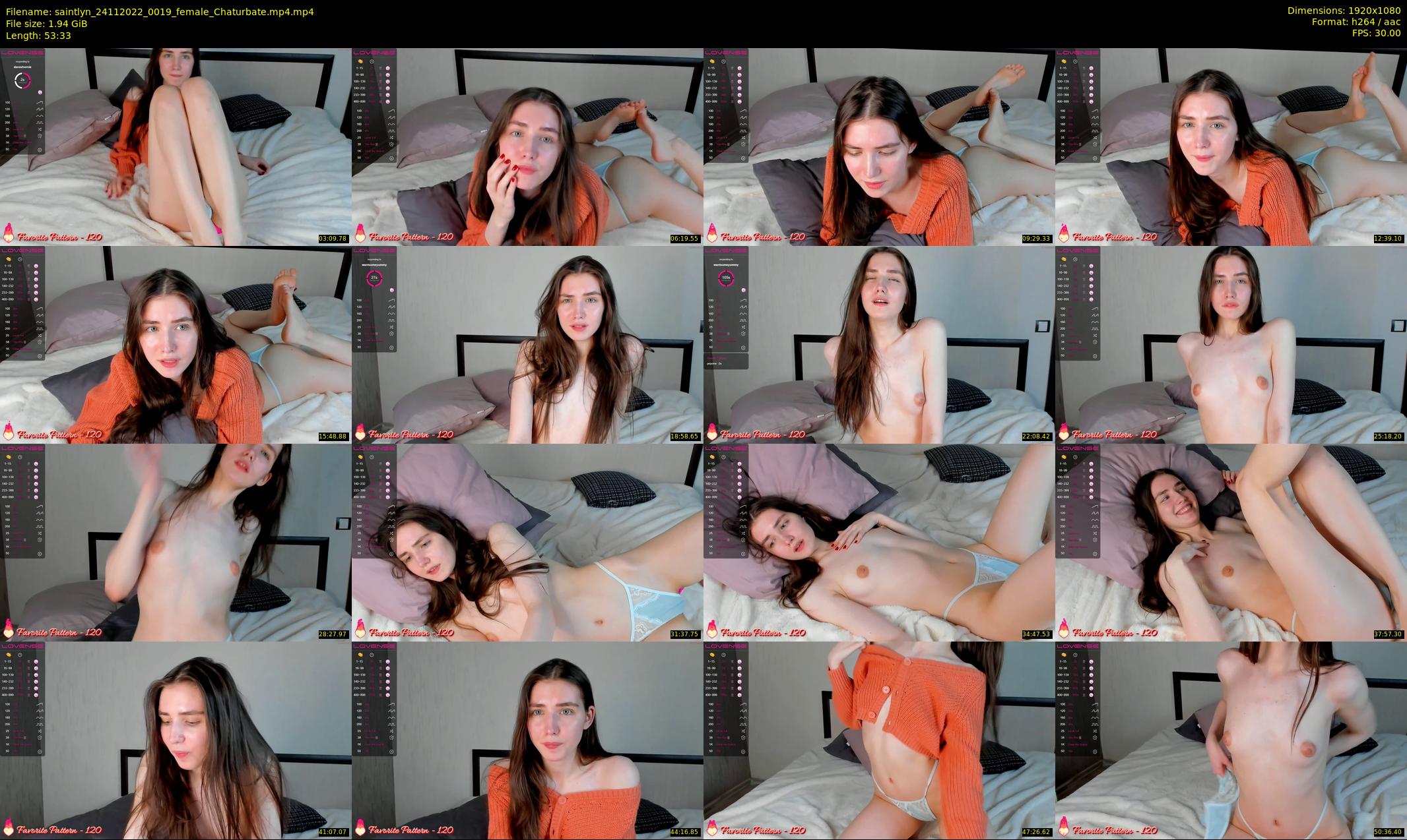 saintlyn — 54 minute Chaturbate female cam show recording, 1080p, Nov 24, 2022