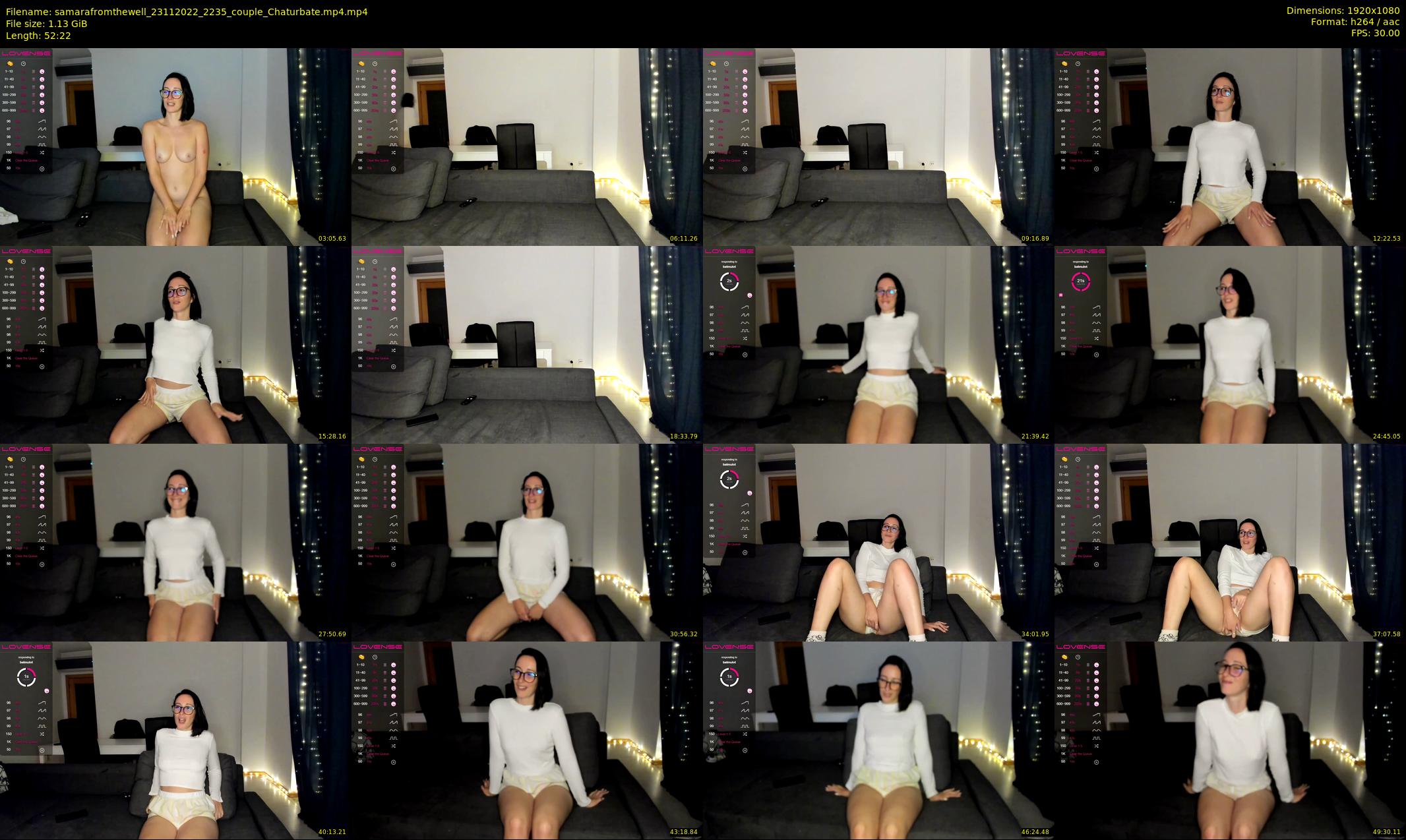 samarafromthewell — 53 minute Chaturbate female cam show recording, 1080p, Nov 23, 2022