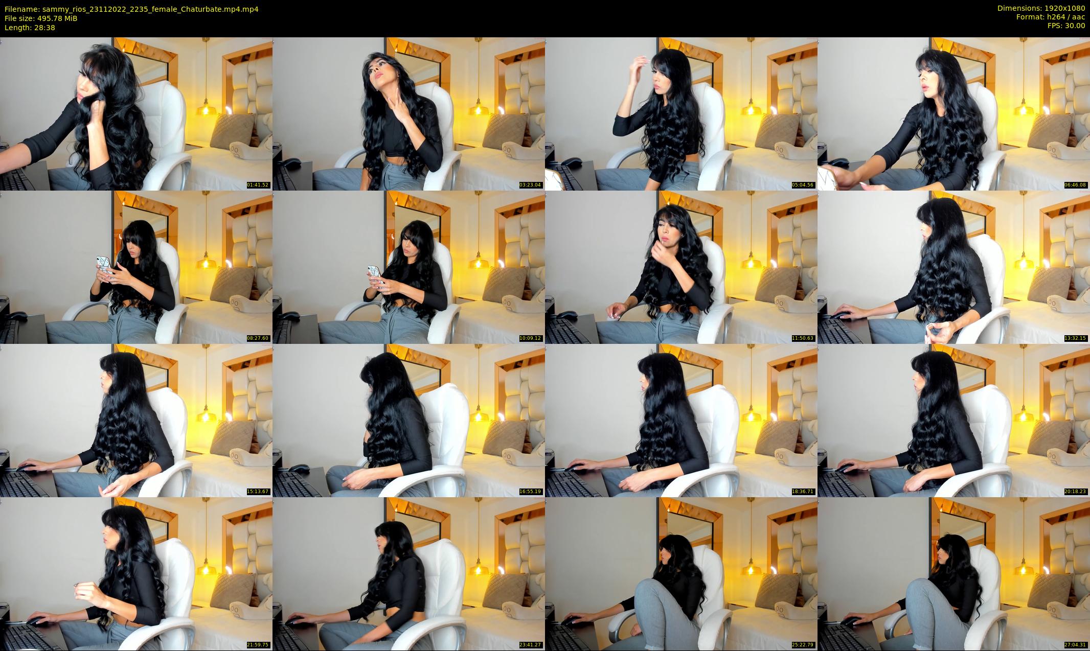 sammy_rios — 29 minute Chaturbate female cam show recording, 1080p, Nov 23, 2022