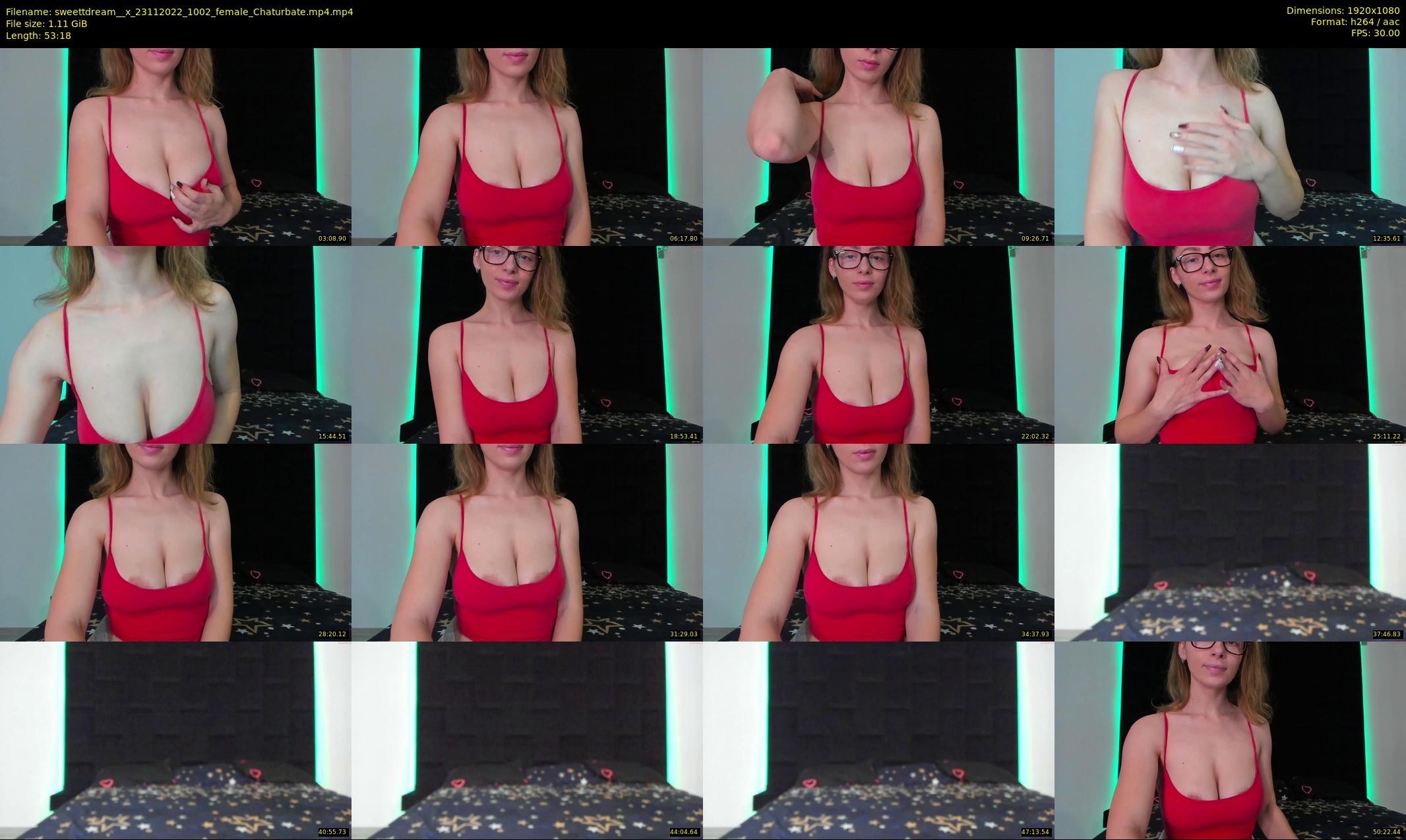 sweettdream__x — 54 minute Chaturbate female cam show recording, 1080p, Nov 23, 2022