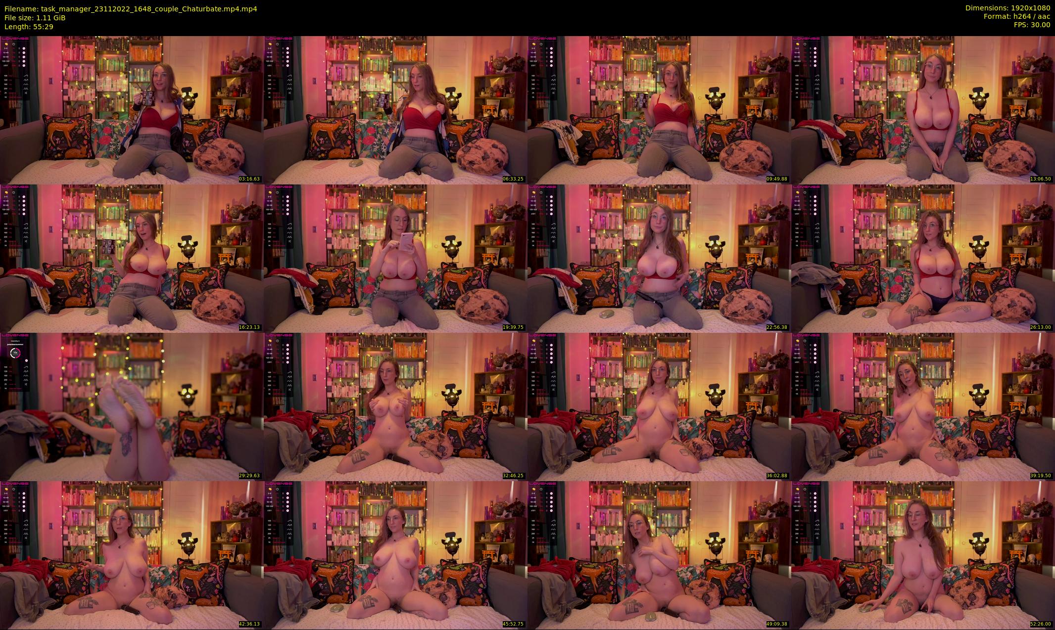 task_manager — 56 minute Chaturbate couple cam show recording, 1080p, Nov 23, 2022