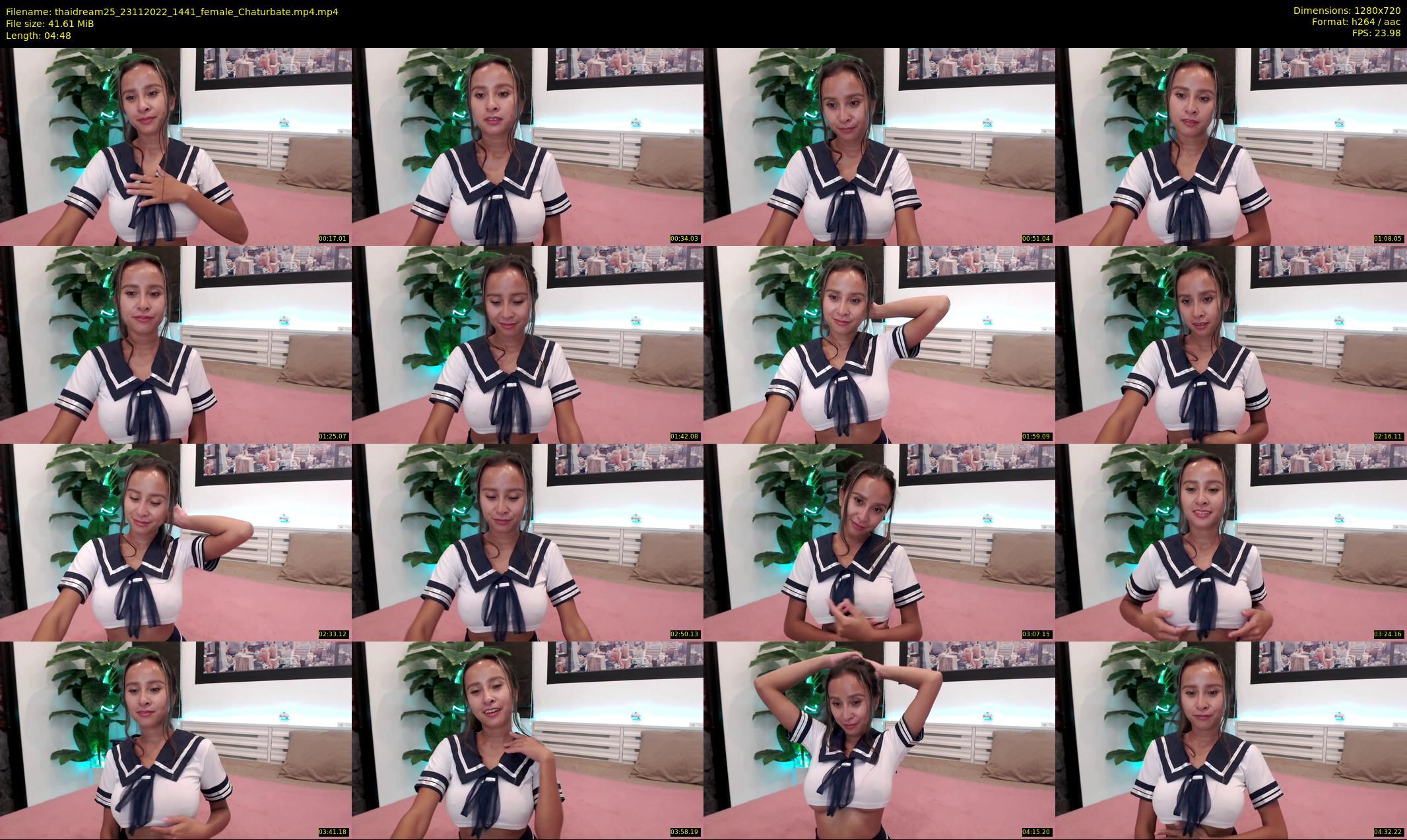 thaidream25 — 5 minute Chaturbate female cam show recording, 720p, Nov 23, 2022