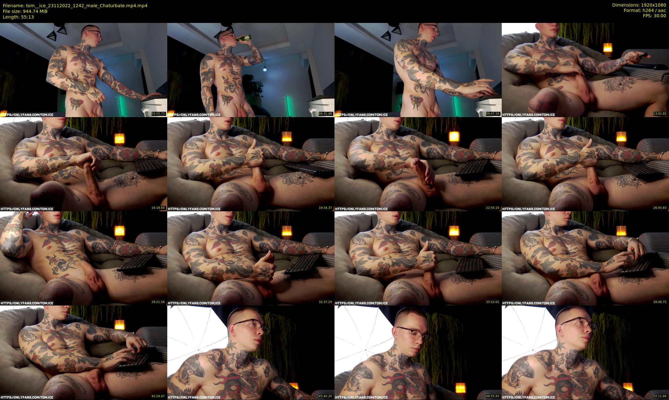 tom__ice — 56 minute Chaturbate male cam show recording, 1080p, Nov 23, 2022