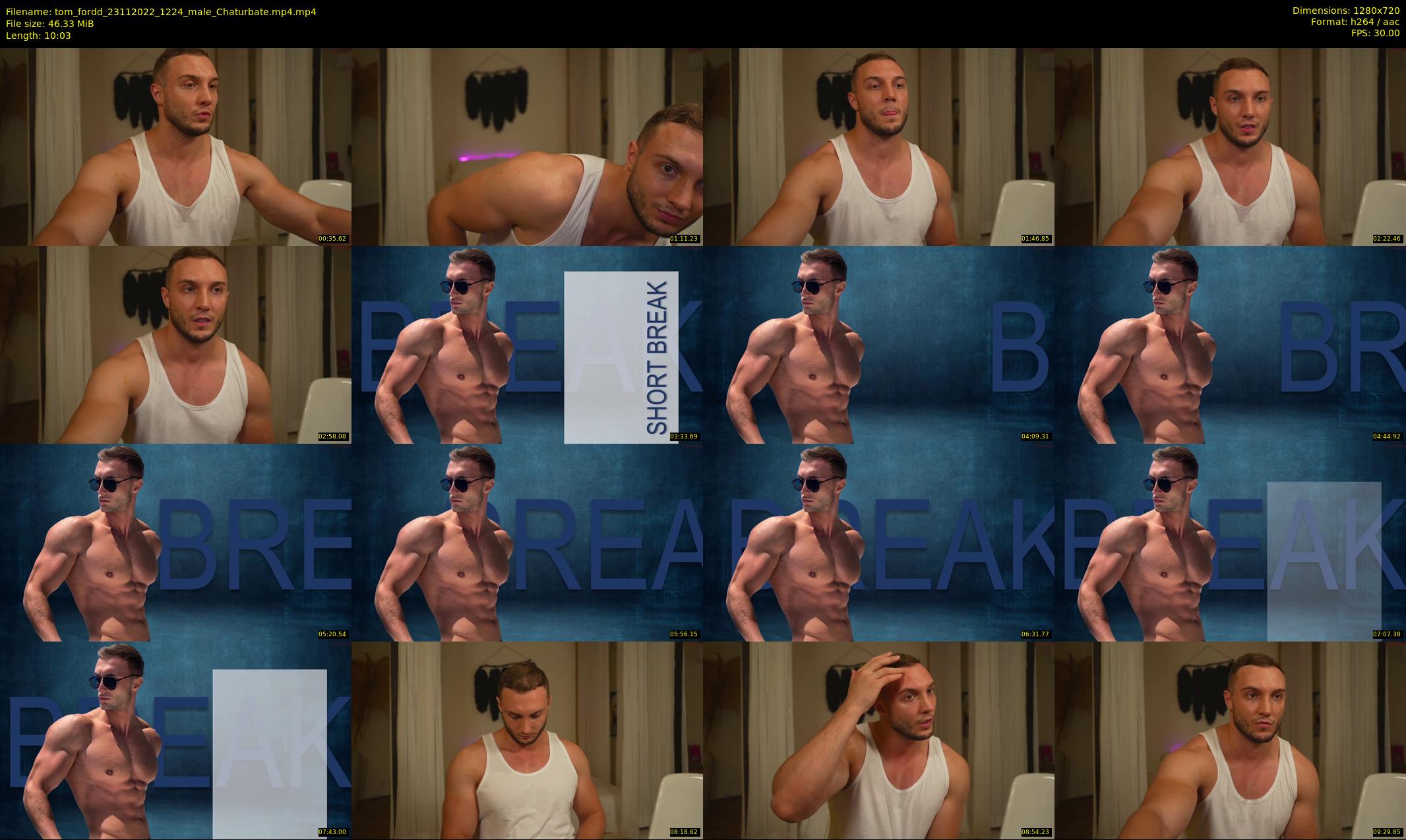 tom_fordd — 11 minute Chaturbate male cam show recording, 720p, Nov 23, 2022