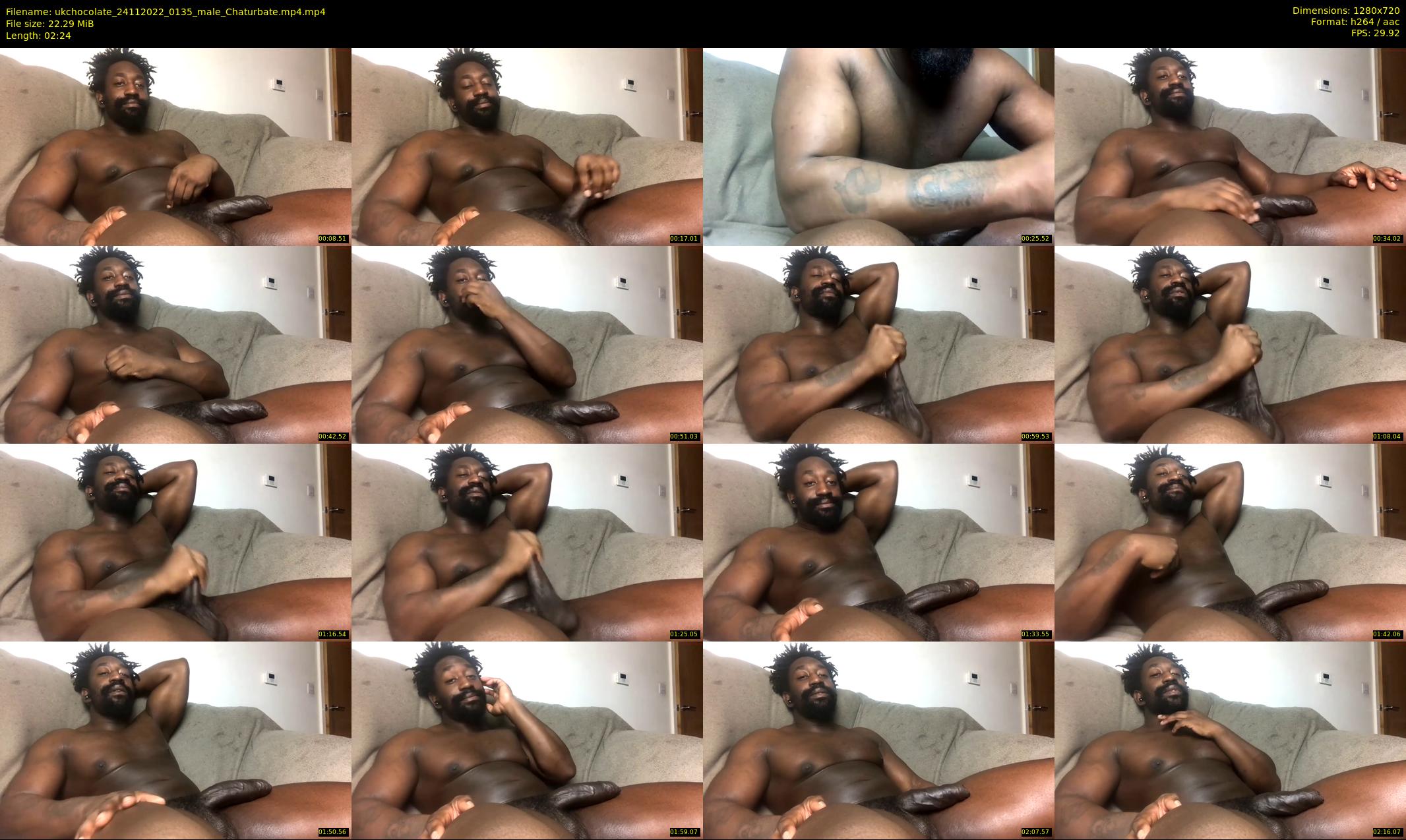 ukchocolate — 3 minute Chaturbate male cam show recording, 720p, Nov 24, 2022