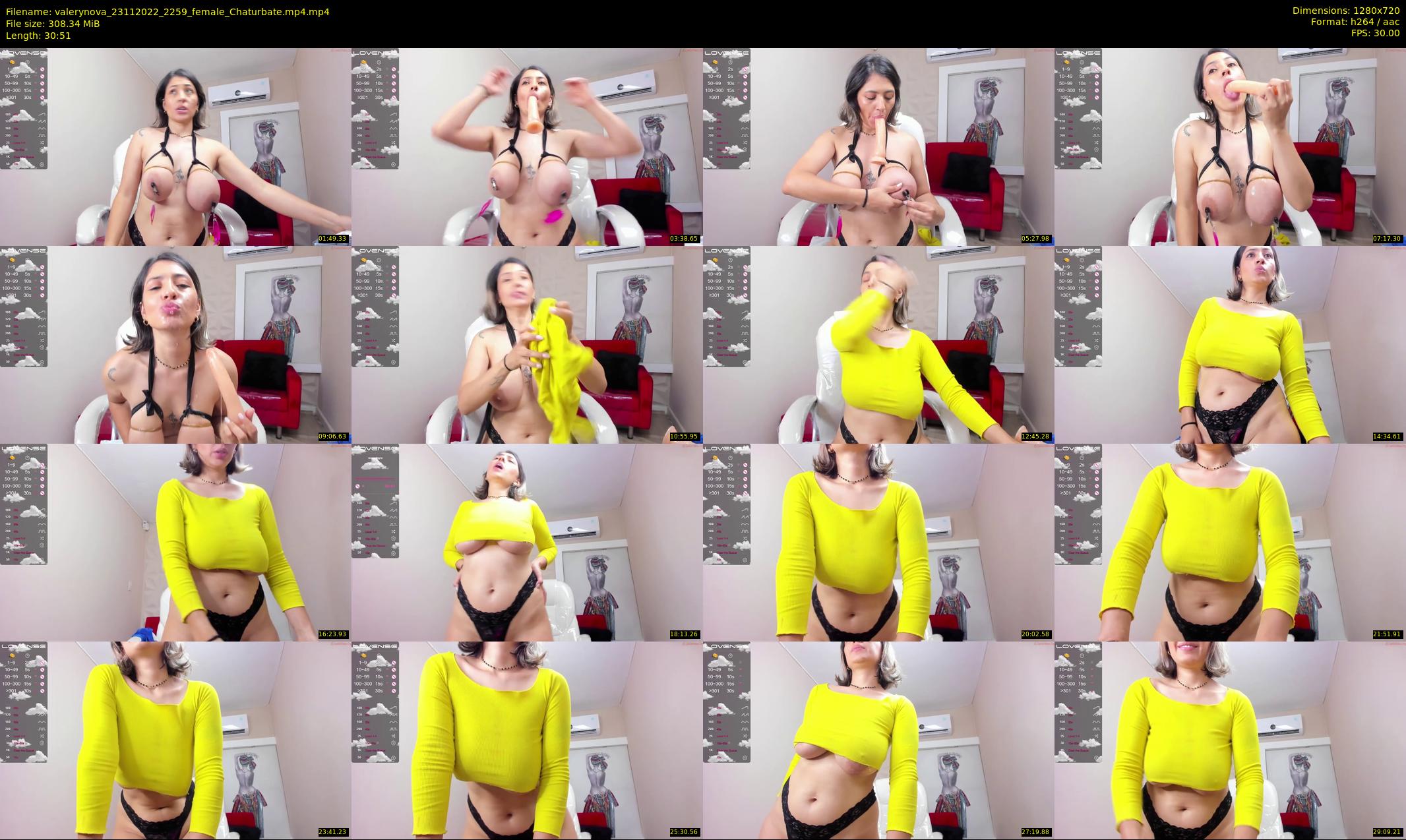 valerynova — 31 minute Chaturbate female cam show recording, 720p, Nov 23, 2022