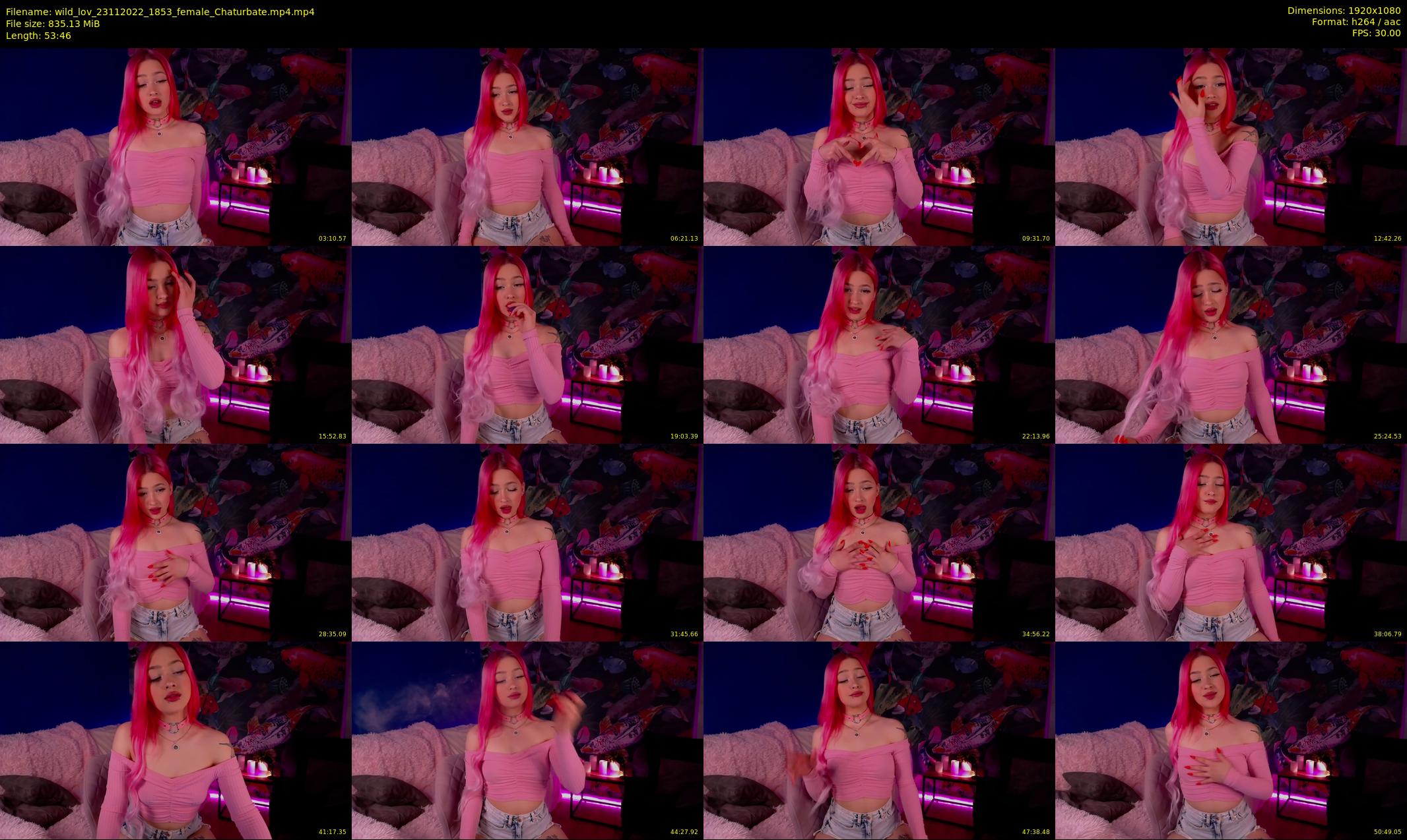 wild_lov — 54 minute Chaturbate female cam show recording, 1080p, Nov 23, 2022