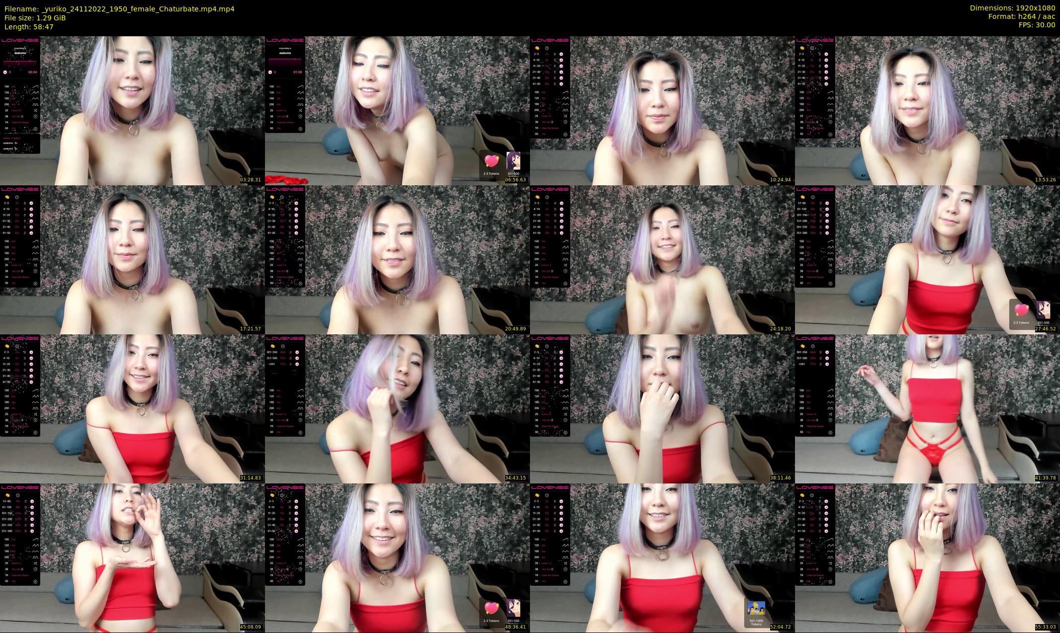 _yuriko — 59 minute Chaturbate female cam show recording, 1080p, Nov 24, 2022