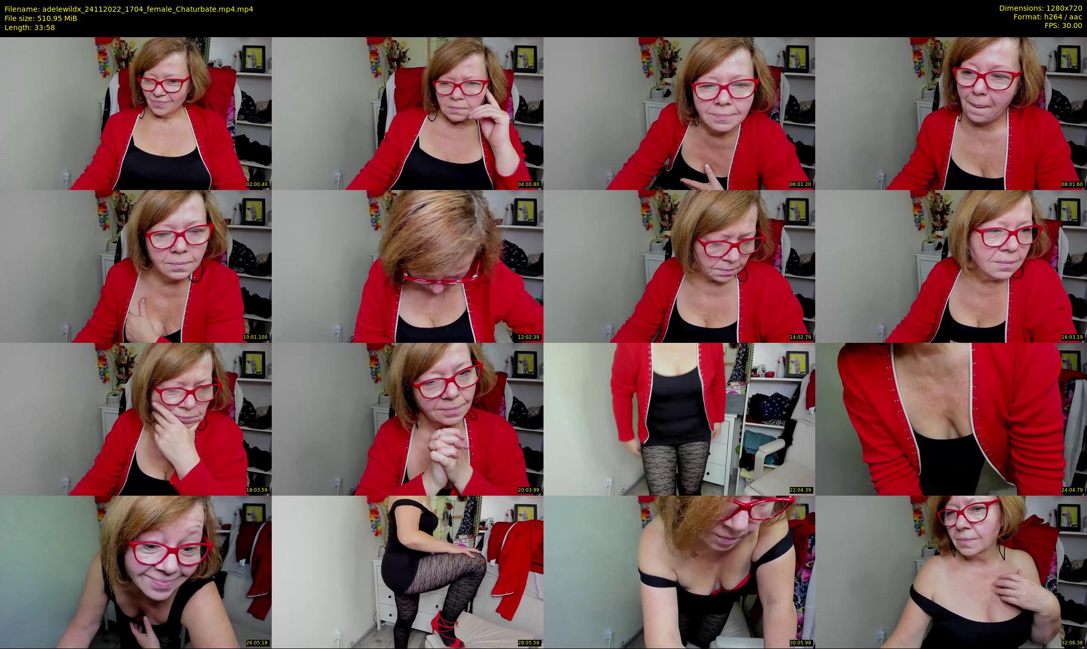 adelewildx — 34 minute Chaturbate female cam show recording, 720p, Nov 24, 2022