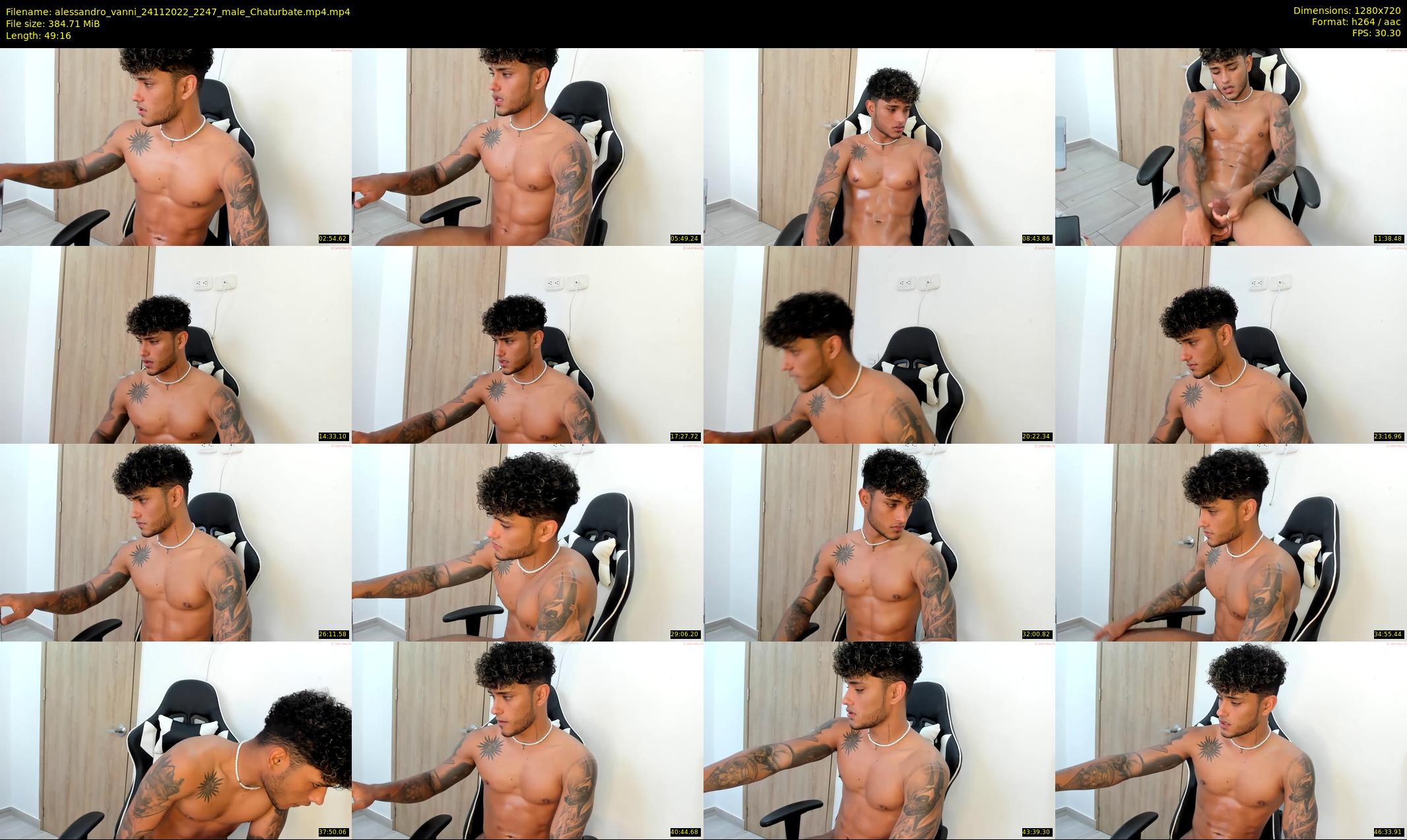alessandro_vanni — 50 minute Chaturbate male cam show recording, 720p, Nov 24, 2022