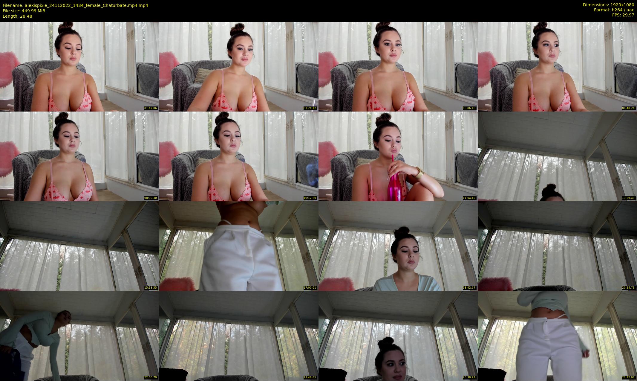 alexispixie — 29 minute Chaturbate female cam show recording, 1080p, Nov 24, 2022