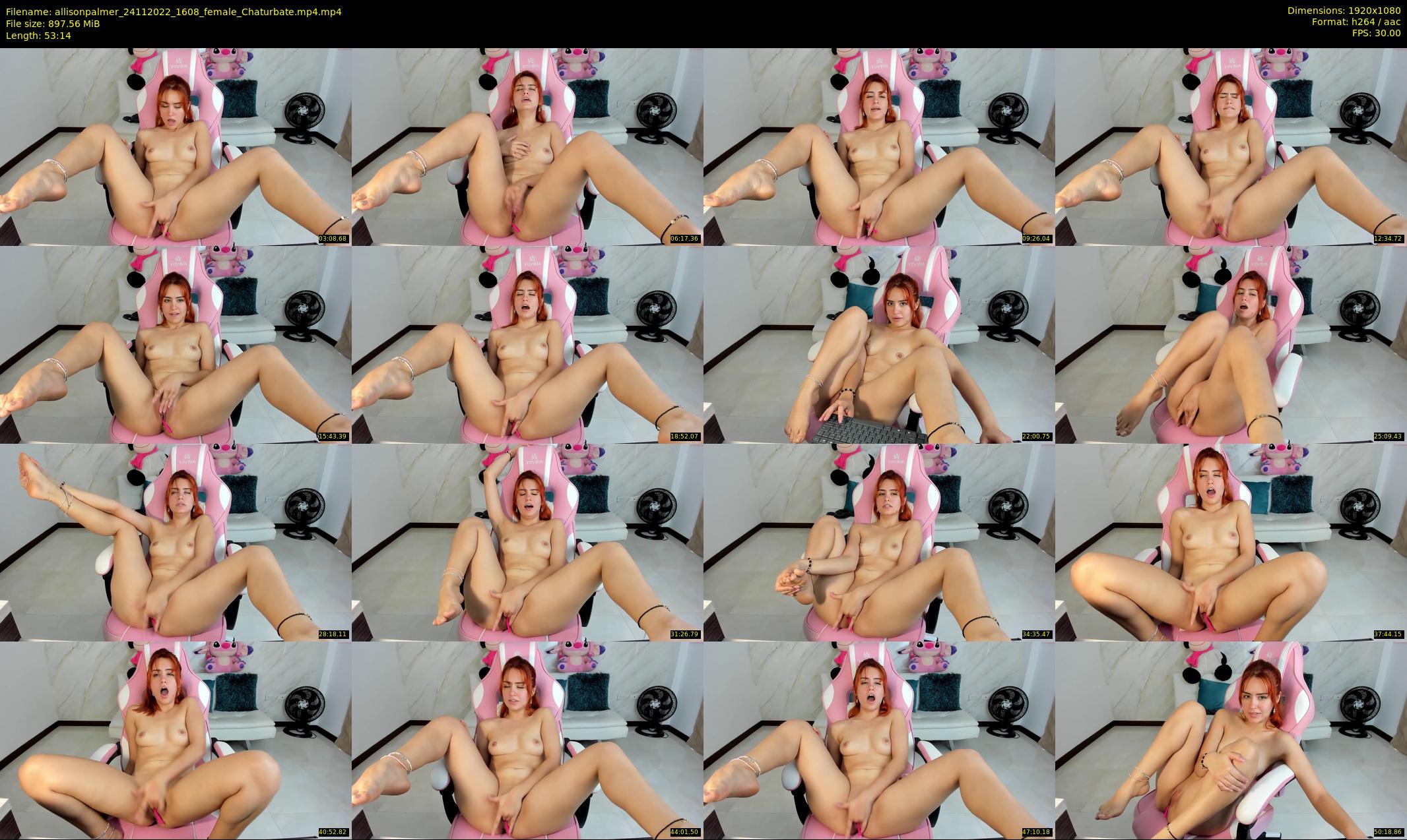 allisonpalmer — 54 minute Chaturbate female cam show recording, 1080p, Nov 24, 2022
