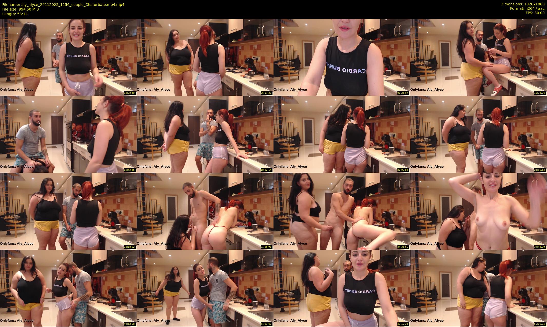 aly_alyce — 54 minute Chaturbate female cam show recording, 1080p, Nov 24, 2022