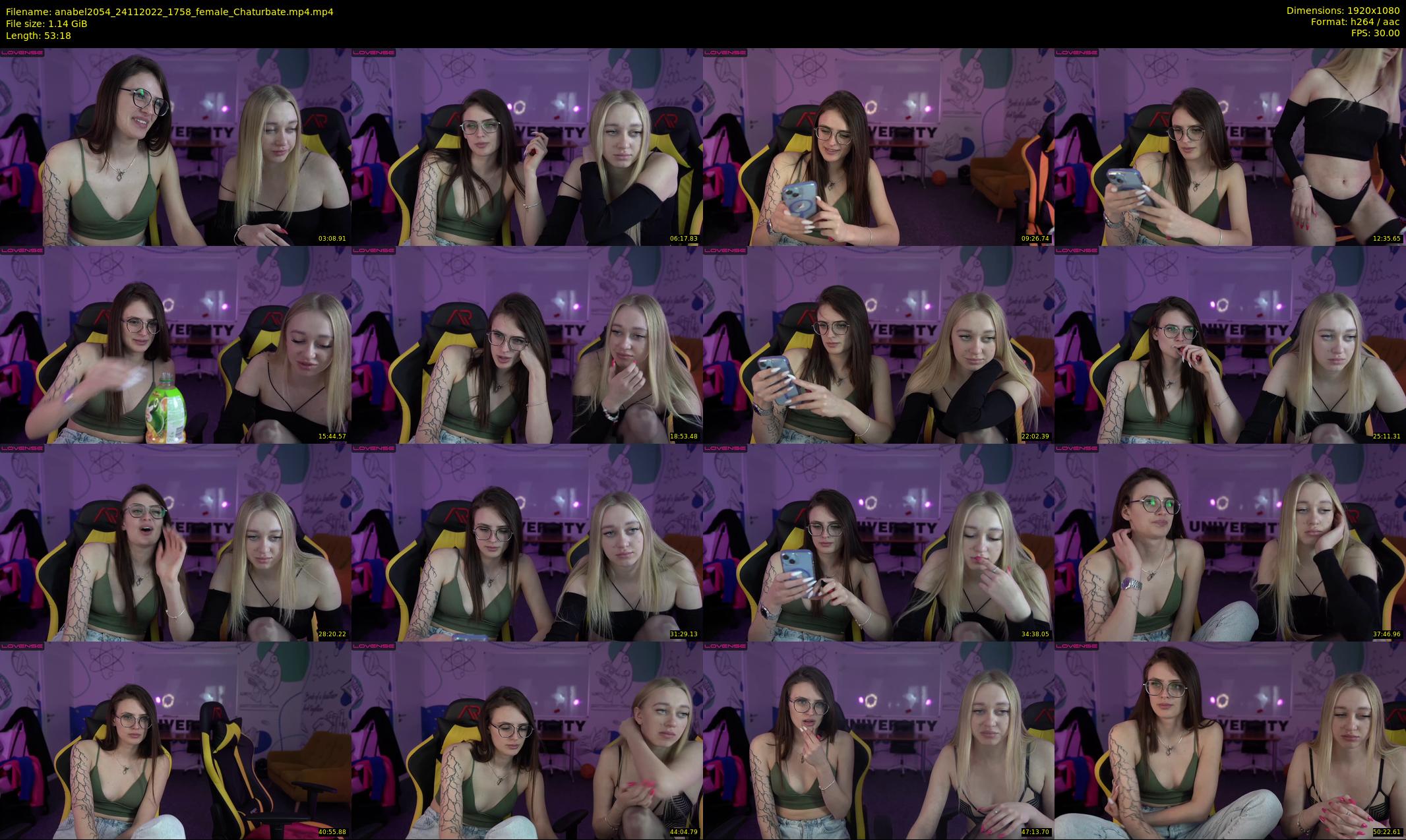 anabel2054 — 54 minute Chaturbate female cam show recording, 1080p, Nov 24, 2022