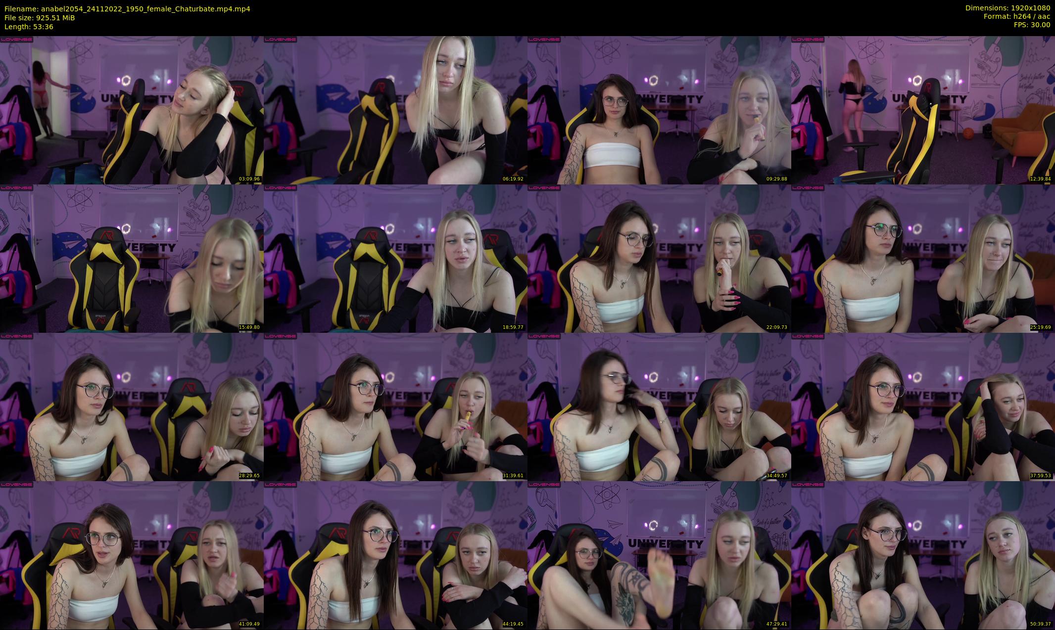 anabel2054 — 54 minute Chaturbate female cam show recording, 1080p, Nov 24, 2022